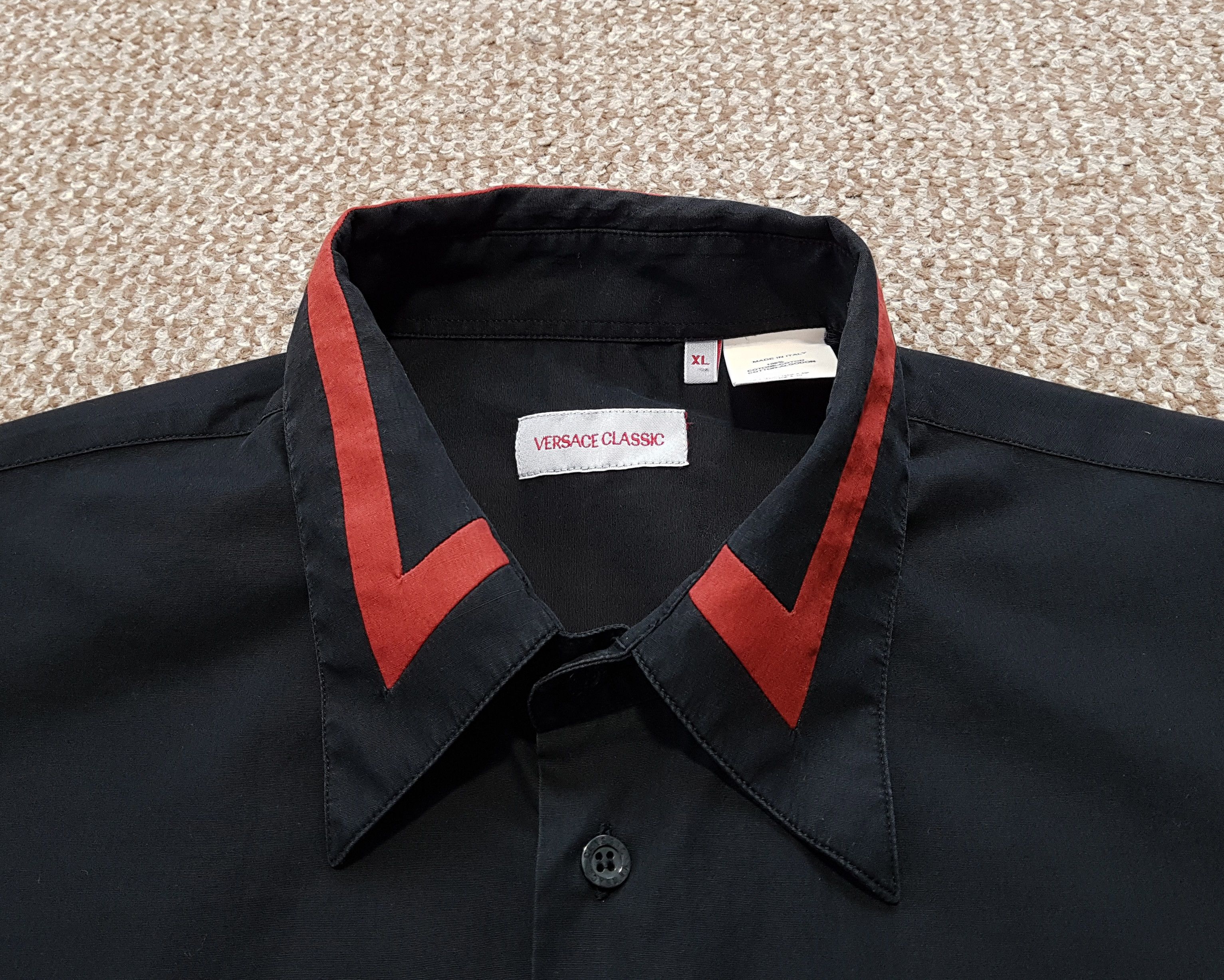 Versace Versace Classic Men's Vintage Shirt made in Italy sz XL Size US XL / EU 56 / 4 - 3 Thumbnail