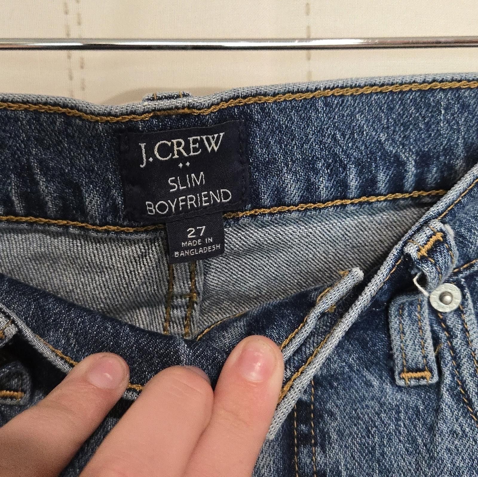 J.Crew NWOT J Crew Slim Boyfriend Jean Size 27" / US 4 / IT 40 - 2 Thumbnail