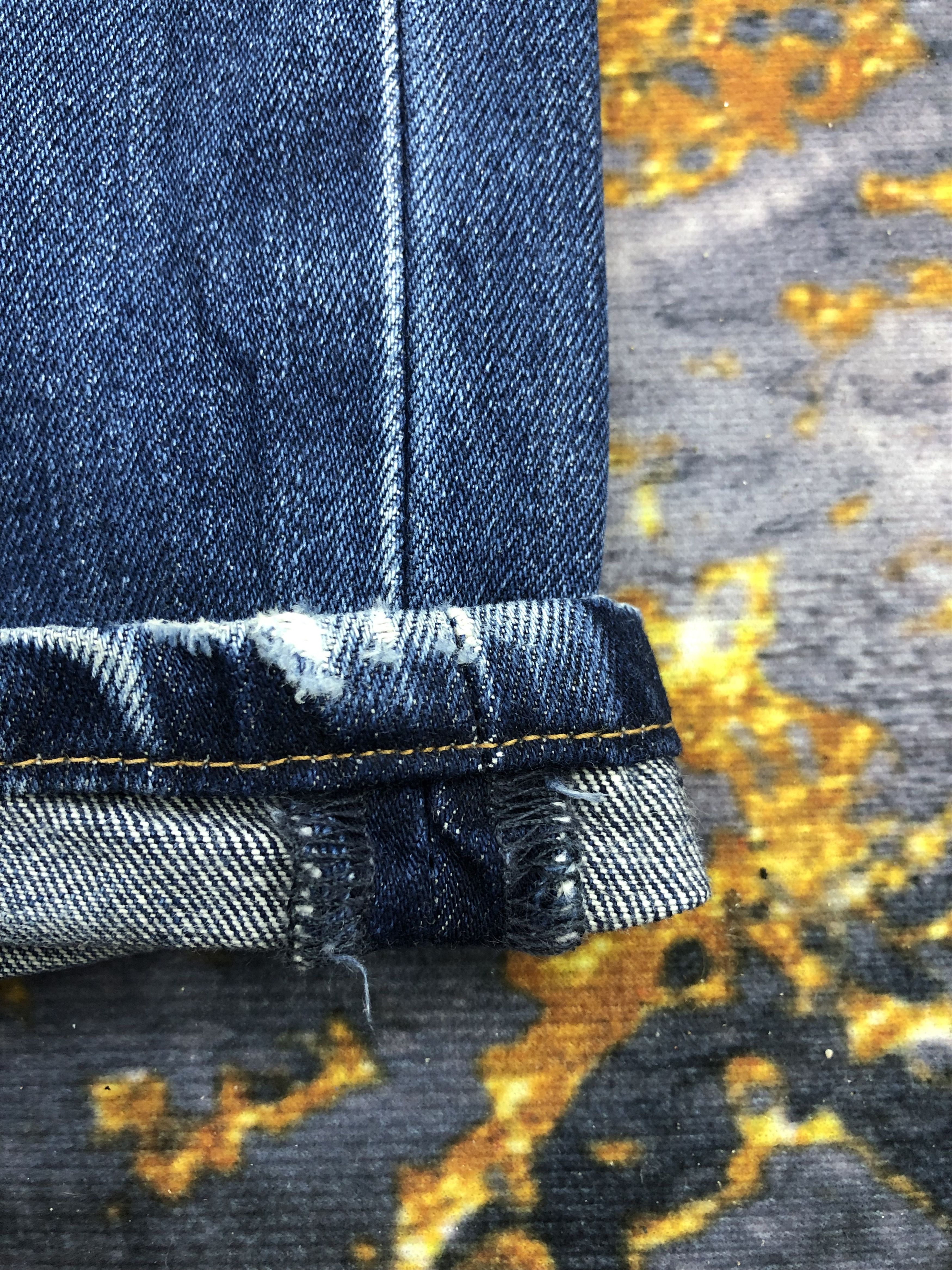 Levi's Vintage Levis 505 Blue Faded Jeans DPP0137 Size US 30 / EU 46 - 7 Thumbnail