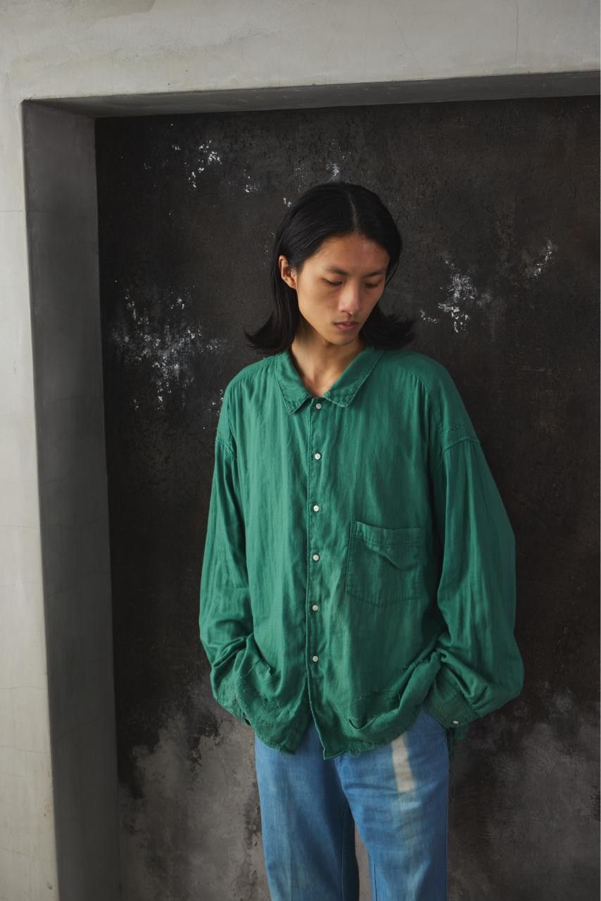 Other Ancellm Double Gauze Crash LS Shirt Size US M / EU 48-50 / 2 - 3 Thumbnail