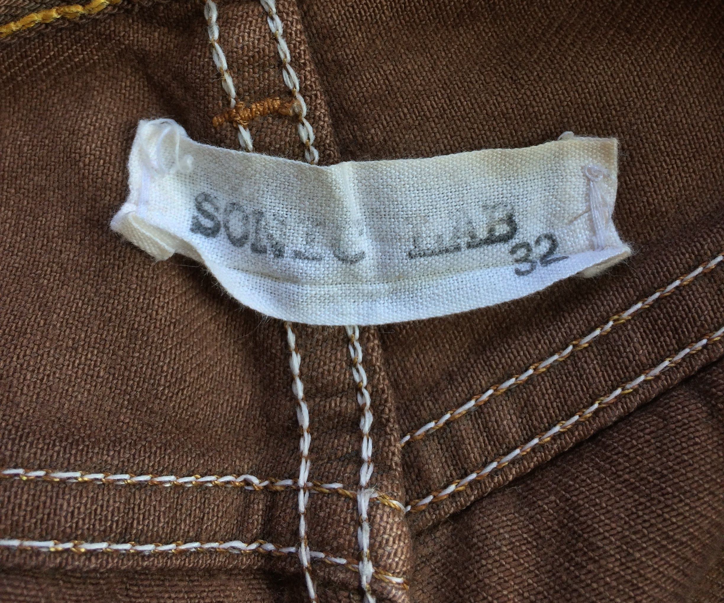 Levi's Sonic Lab Rebuild Hybrid Denim Size US 32 / EU 48 - 3 Thumbnail