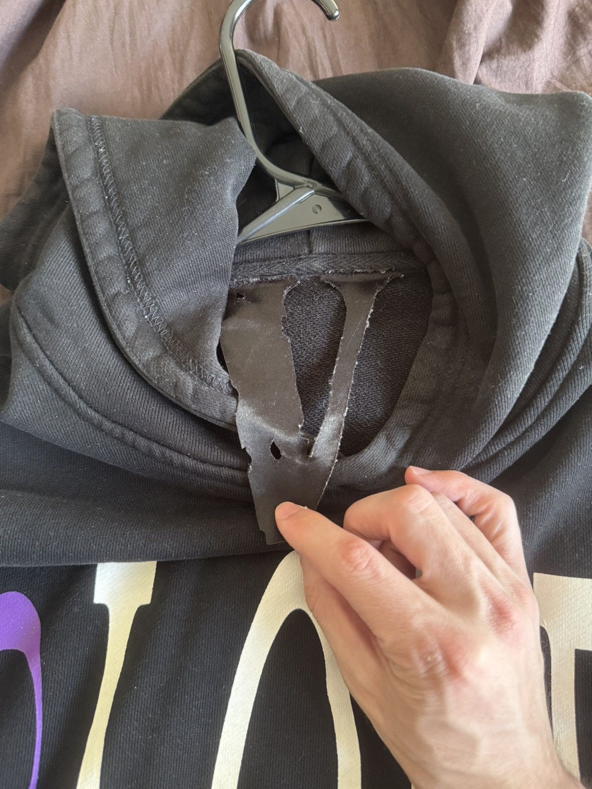 Palm Angels × Vlone Vlone x Palm Angels Purple Sweatshirt Size US S / EU 44-46 / 1 - 2 Thumbnail