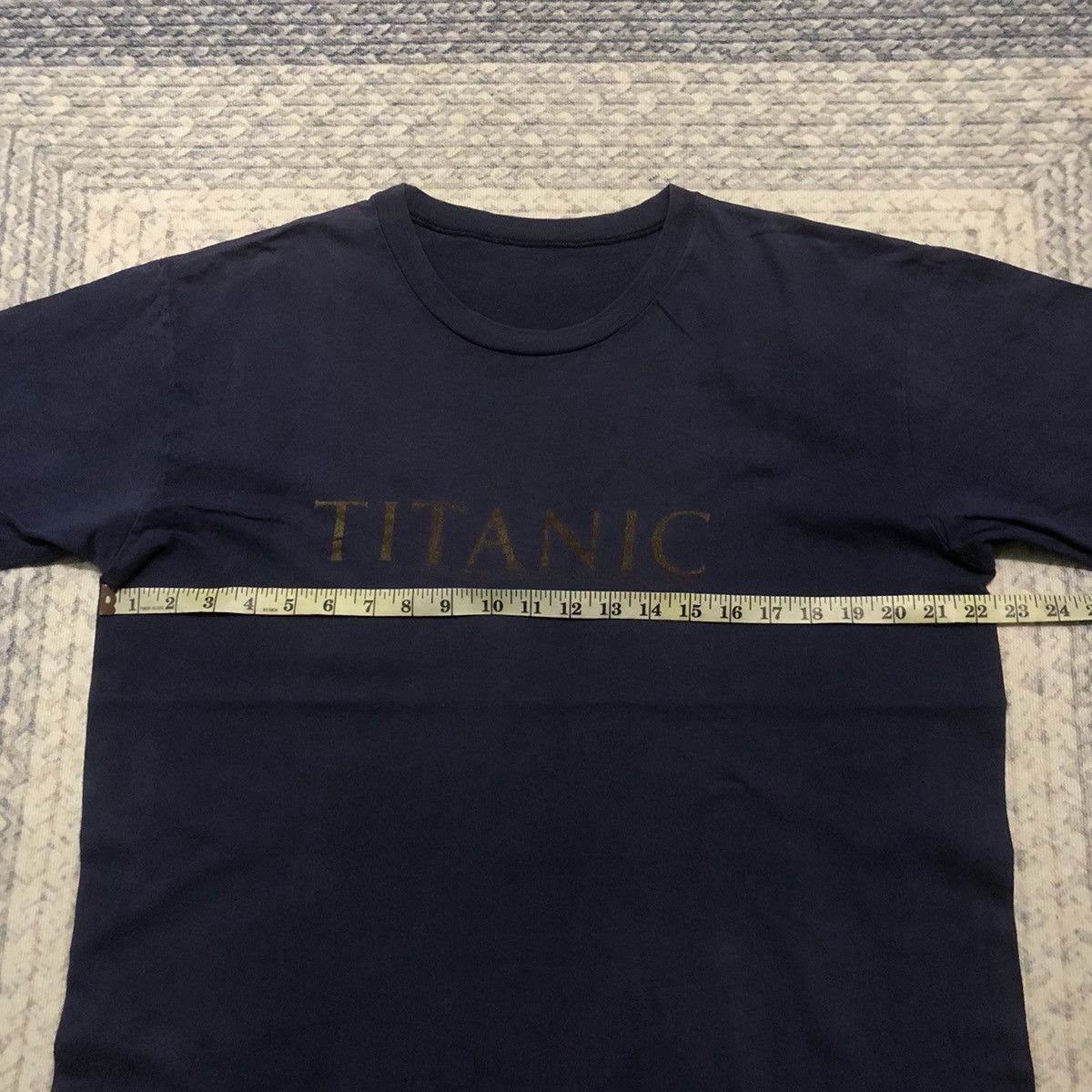 Rap Tees × Vintage Rare Distressed Vintage 90 Titanic Spellout Movie Tees Size US XL / EU 56 / 4 - 15 Thumbnail