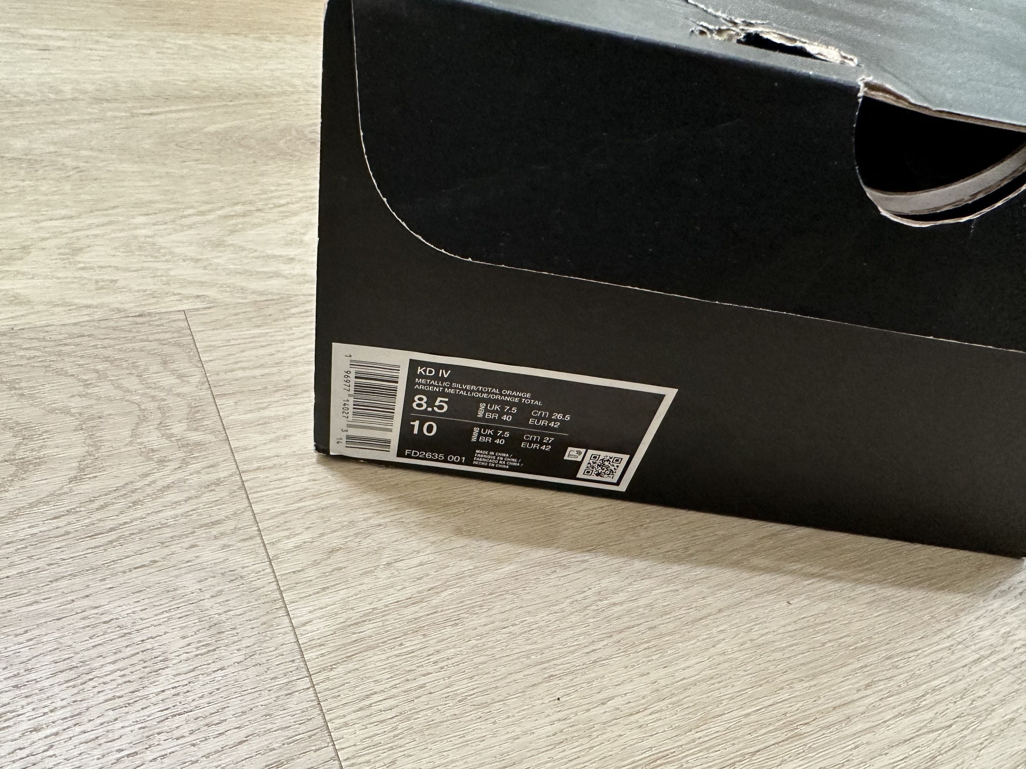 Nike KD4 Galaxy Size US 8 / EU 41 - 9 Thumbnail