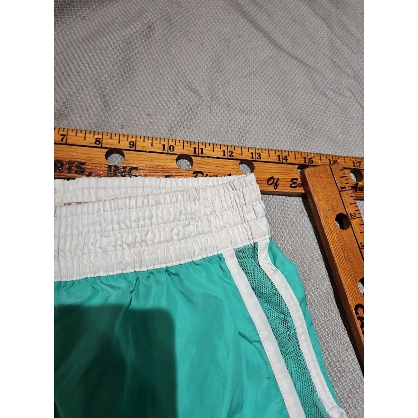 Ocean Pacific OP Ocean Pacific Short Womens Small Green Teal Pull On Active Casual Pant Size 28" / US 6 / IT 42 - 2 Thumbnail