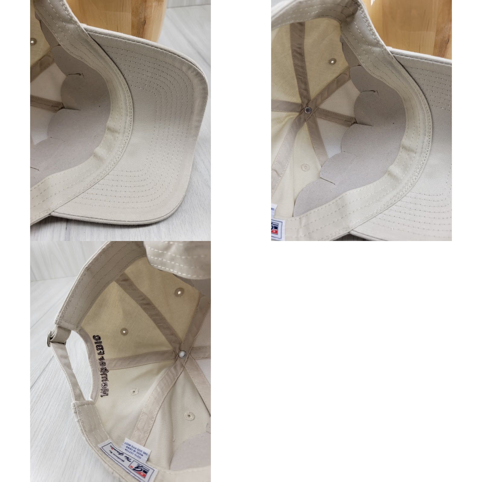 Vintage Traders & Farmers Bank Khaki Hat Men's Adjustable The Game Baseball Cap Accessories Mens Adjustable Khaki Hat Size ONE SIZE - 9 Thumbnail