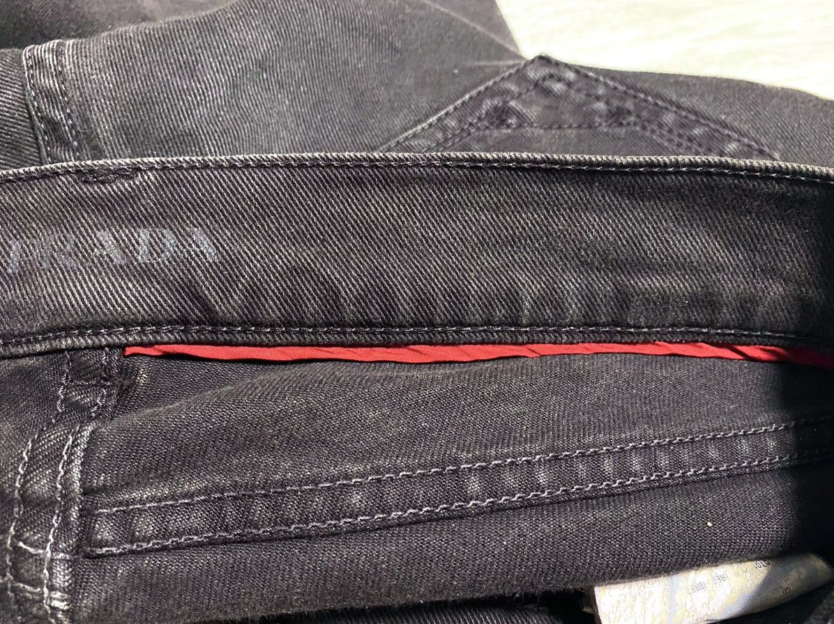 Prada Women’s Prada Linea Rossa Vintage Khaki Cotton Jeans Denim Size 28" / US 6 / IT 42 - 20 Thumbnail