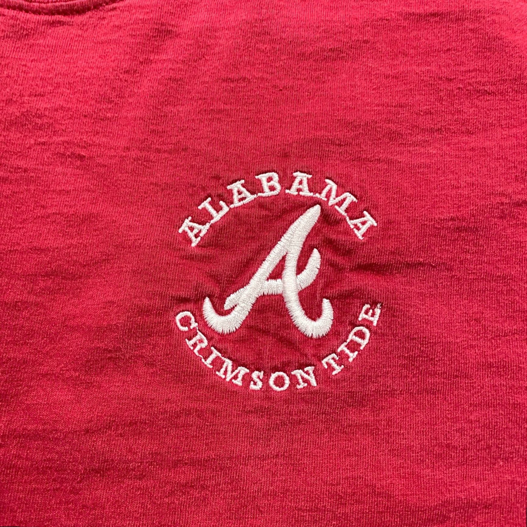 Russell Athletic Russell Athletic Long Sleeve Shirt Mens Large Red Alabama Crimson Tide Mock Neck Tee Size L / US 10 / IT 46 - 5 Thumbnail