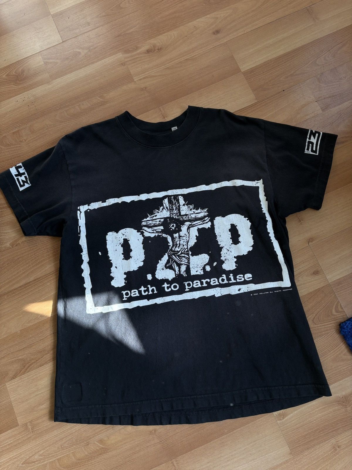 HELLSTAR Hellstar P2P ‘Path to Paradise’ Black T-Shirt Size US S / EU 44-46 / 1 - 2 Thumbnail