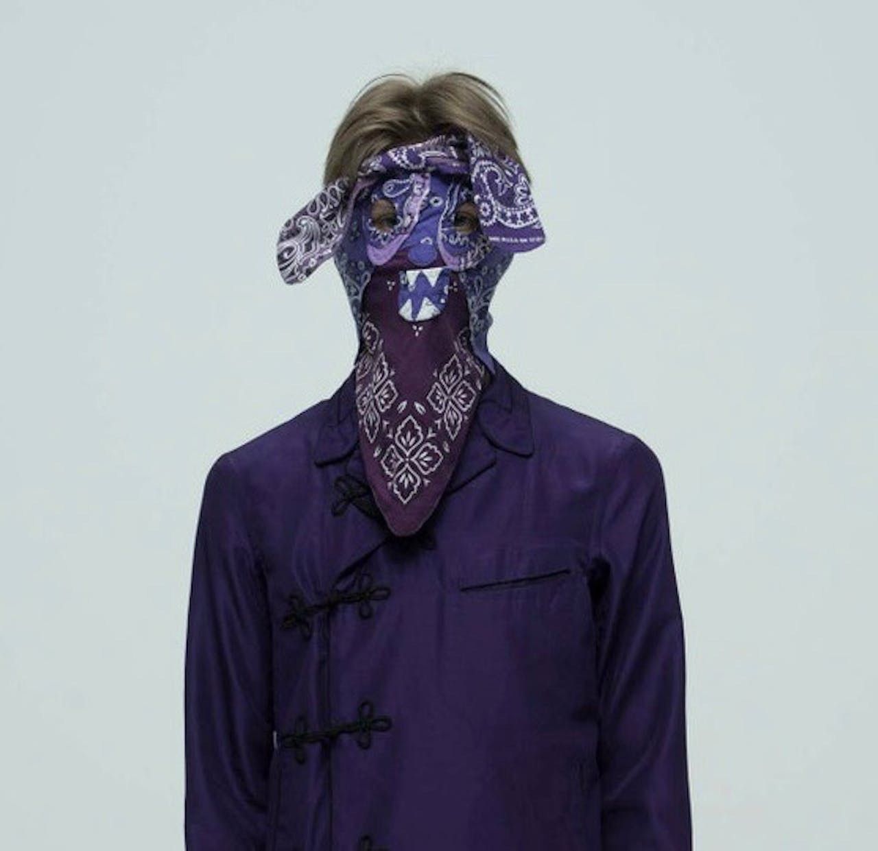 Handmade × If Six Was Nine × Le Grande Bleu (L.G.B.) RARE‼️The Skodana Mask Takahiromiyashita the soloist Style Size ONE SIZE - 13 Thumbnail