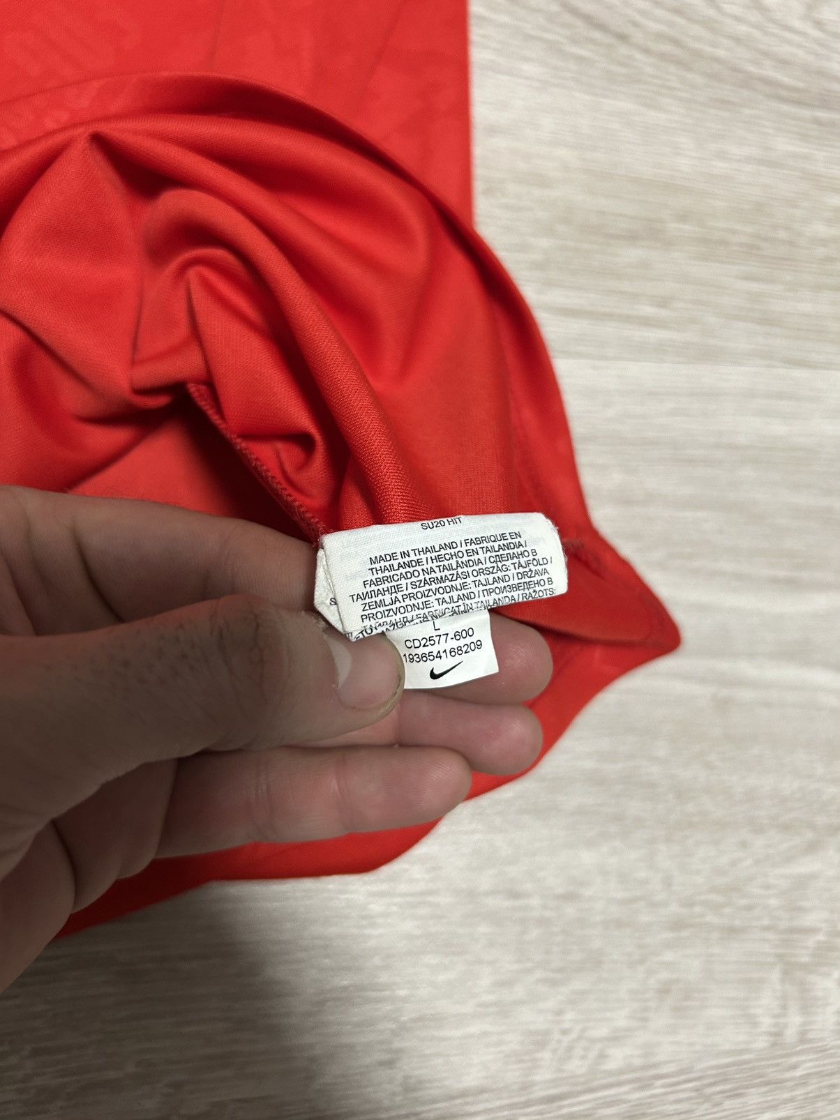 Nike Nike Soccer Jersey National Team England training 2020/21 Size US L / EU 52-54 / 3 - 8 Thumbnail