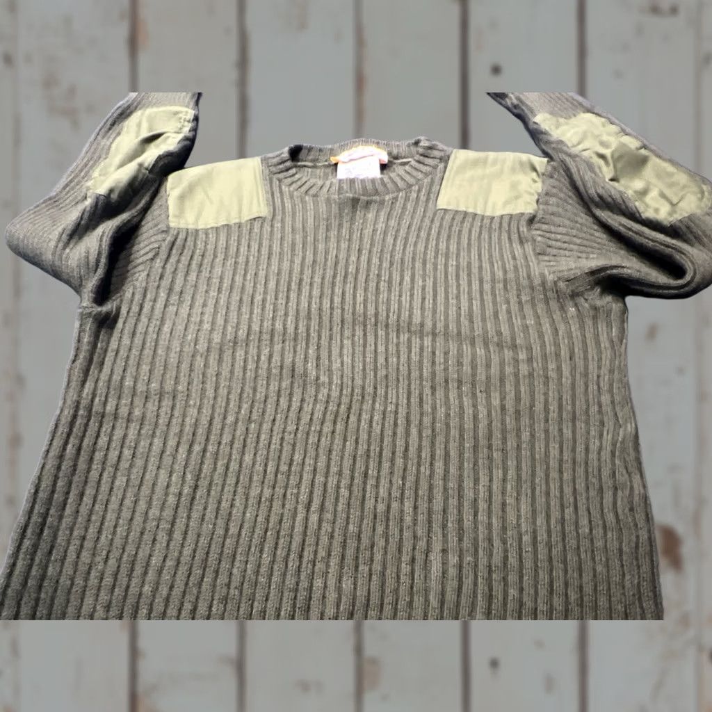 Vintage VINTAGE Cabela's Sweater Mens Knit Pullover Crew Neck Wool Green M UK 44 Wool UK Size US M / EU 48-50 / 2 - 1 Thumbnail