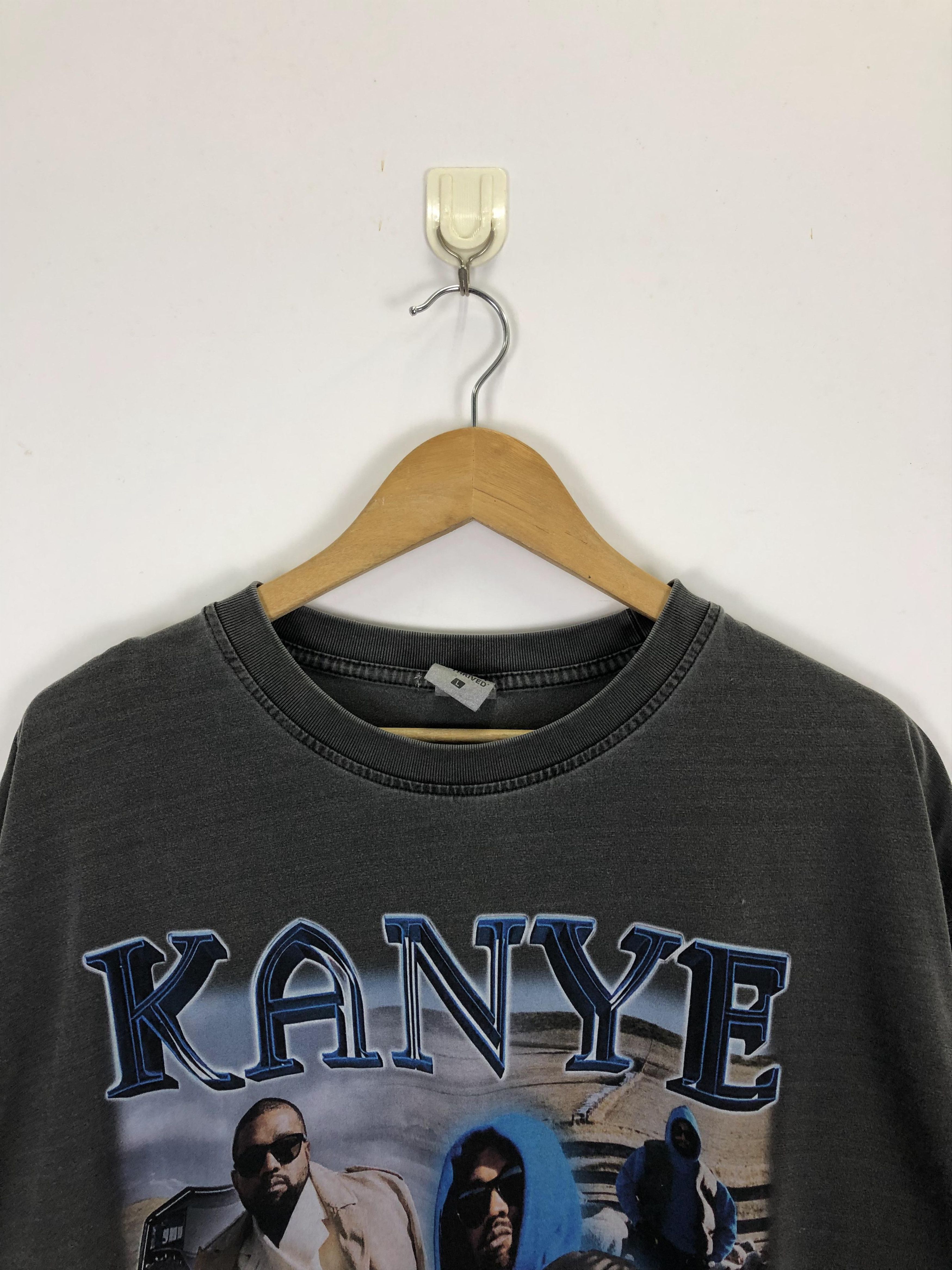 Rap Tees Vintage Kanye West Bootleg Rap Tees Tshirt TA0368 Size US L / EU 52-54 / 3 - 2 Thumbnail