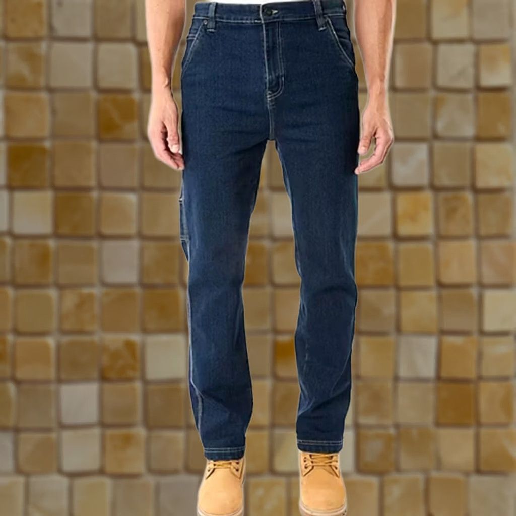 Vintage VINTAGE New Mens Smith's WORKWEAR STRETCH CARPENTER JEANS RELAXED FIT SIZE 50 32 Size US 34 / EU 50 - 1 Preview