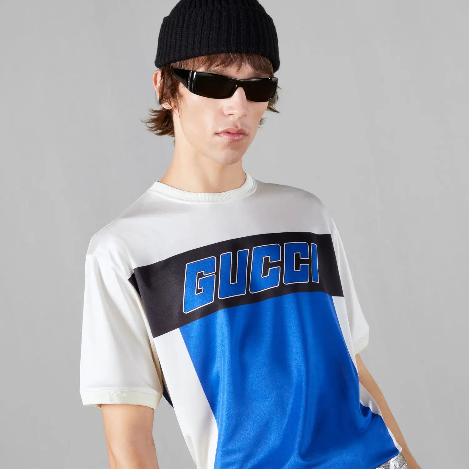 Gucci o1s1wg110125 Gucci Print Jersey T-Shirt in Multicolor Size US L / EU 52-54 / 3 - 3 Thumbnail