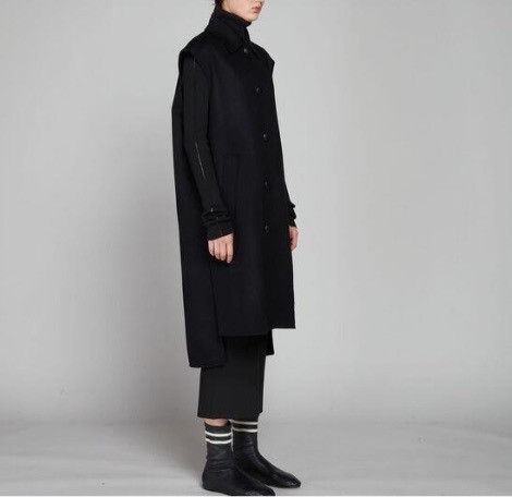 Marni o1f1d3z0326 Coat in Black Size L / US 10 / IT 46 - 4 Thumbnail