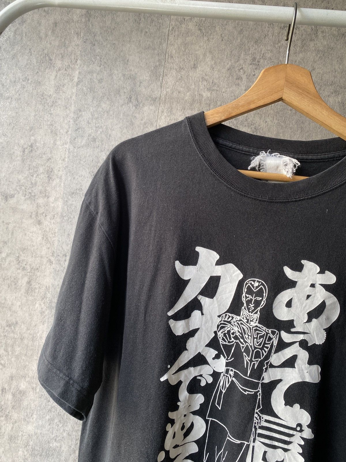 Anime Vintage Y2K Cospa Gundam Anime Japan Black Faded Tee Size US L / EU 52-54 / 3 - 4 Thumbnail