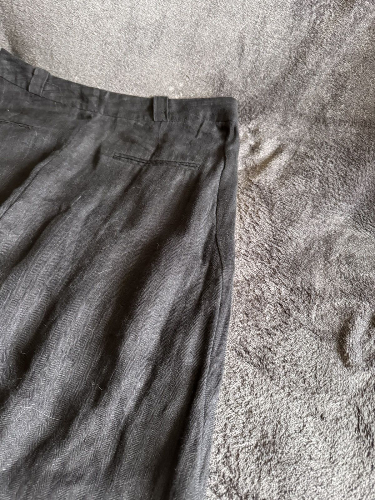 Haider Ackermann HAIDER Ackerman Rare 100% linen asimetrics pants Size US 36 / EU 52 - 18 Thumbnail