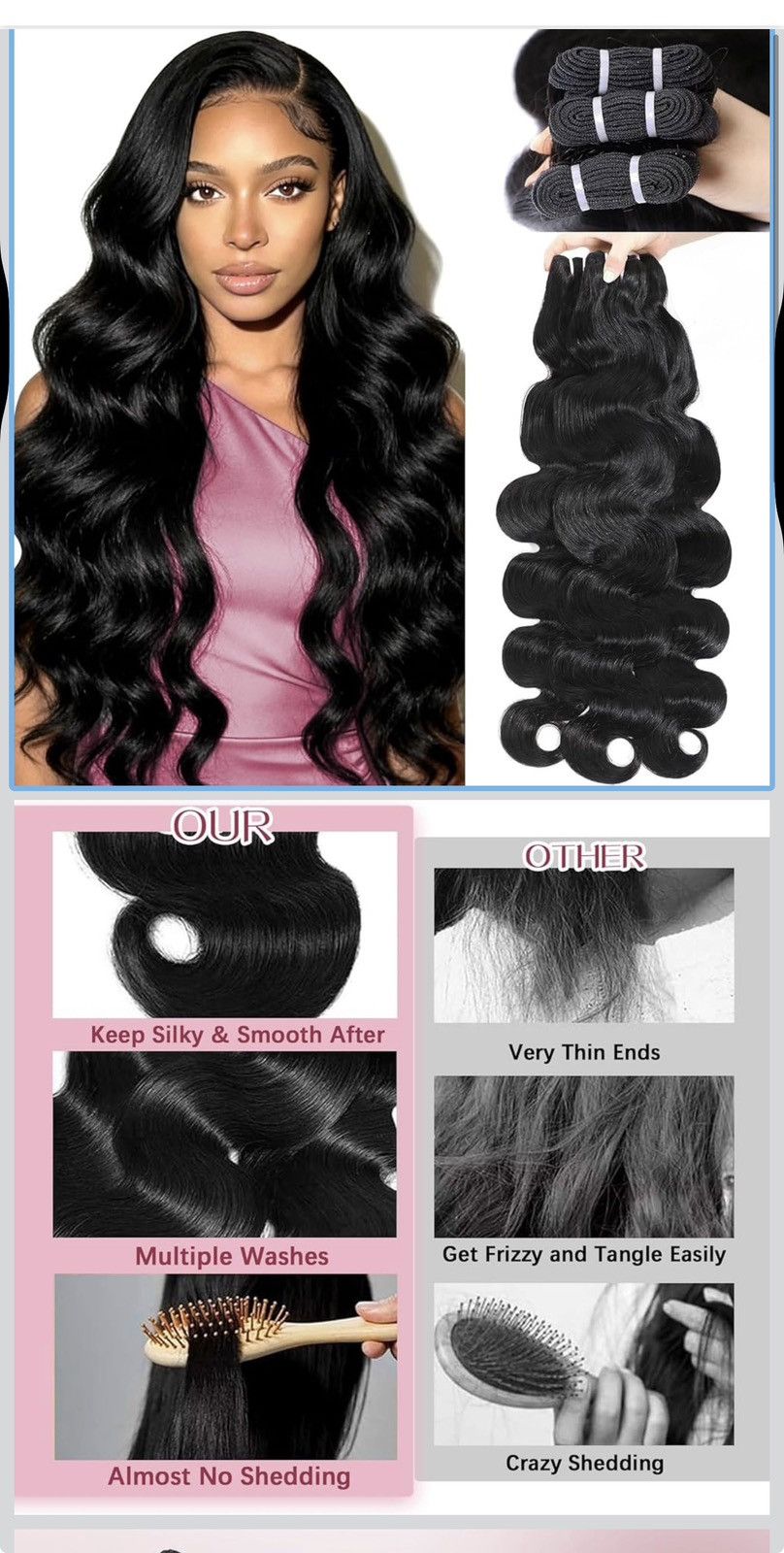 Other Human hair Size ONE SIZE - 2 Thumbnail
