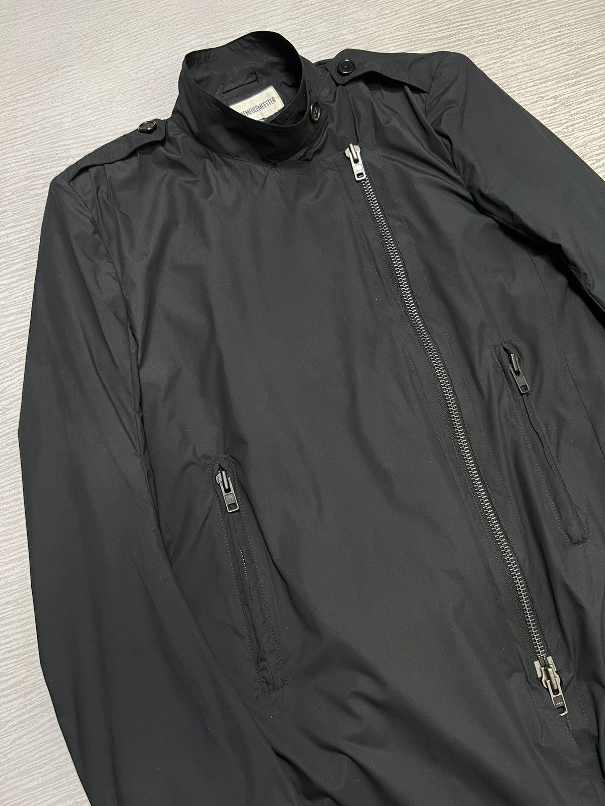 Ann Demeulemeester Ann Demeulemeester - Asymmetrical Zip Belted Trench Coat Size XS / US 0-2 / IT 36-38 - 6 Thumbnail