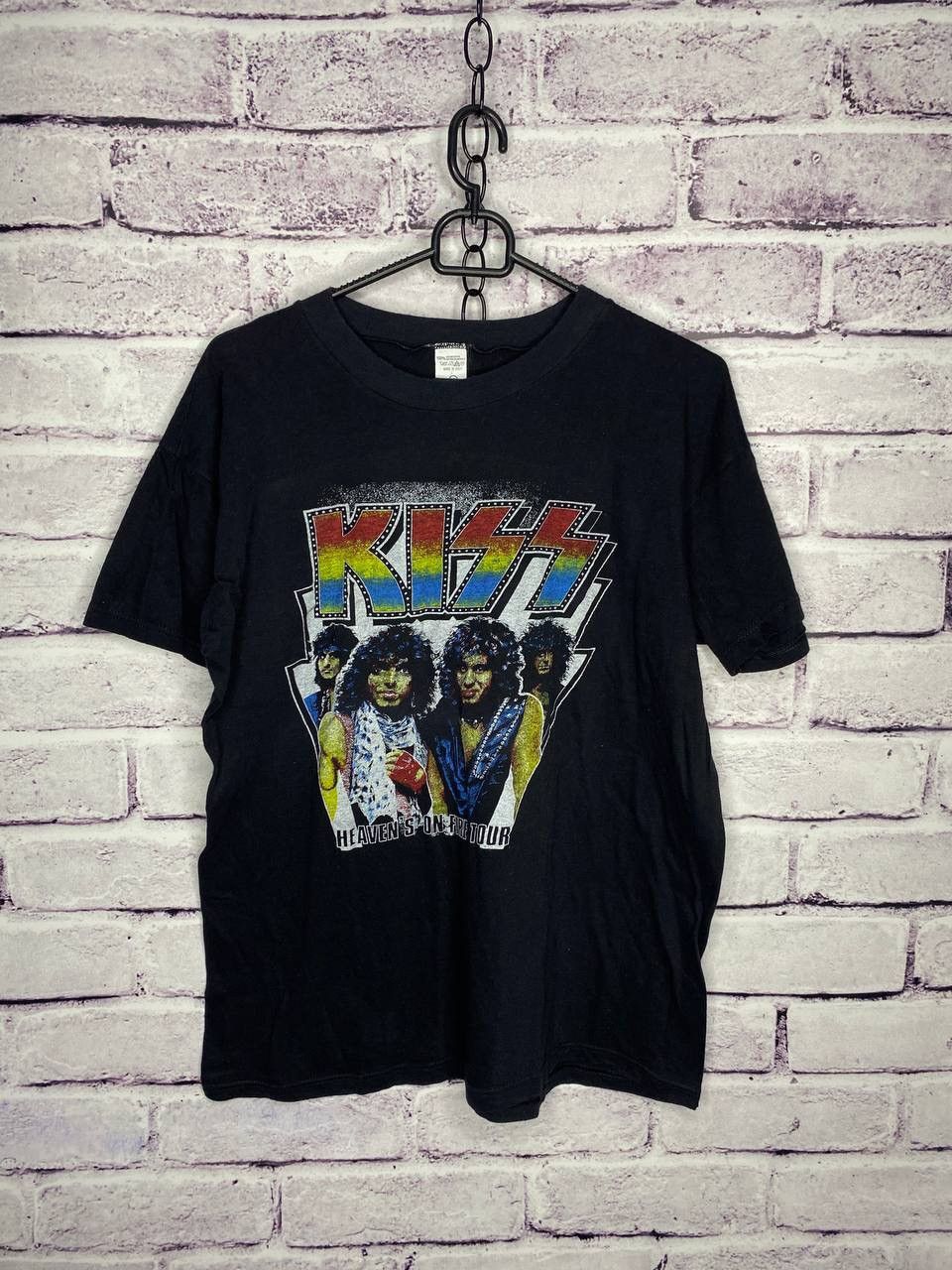KISS Men's Vintage 90s Rock Band Tee T-Shirt KISS SIZE XL Size US XL / EU 56 / 4 - 1 Thumbnail