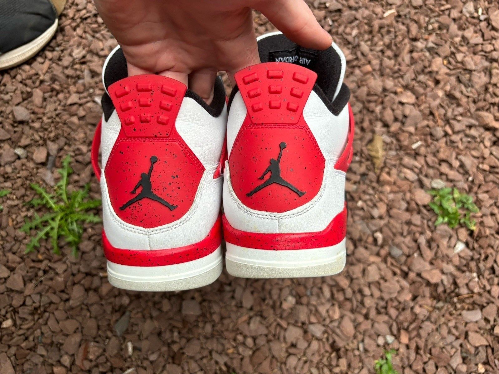 Jordan Brand Air Jordan 4 Retro Red Cement Size US 14 / EU 47 - 4 Thumbnail