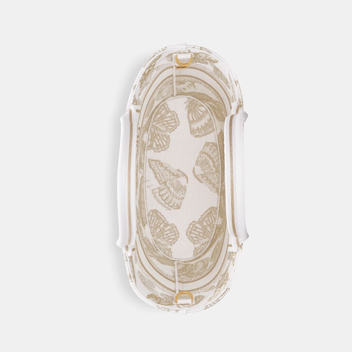 Dior o1bcso1str0226 Size:OS/Hat Bucket Bag in White/Golden Size ONE SIZE - 3 Thumbnail