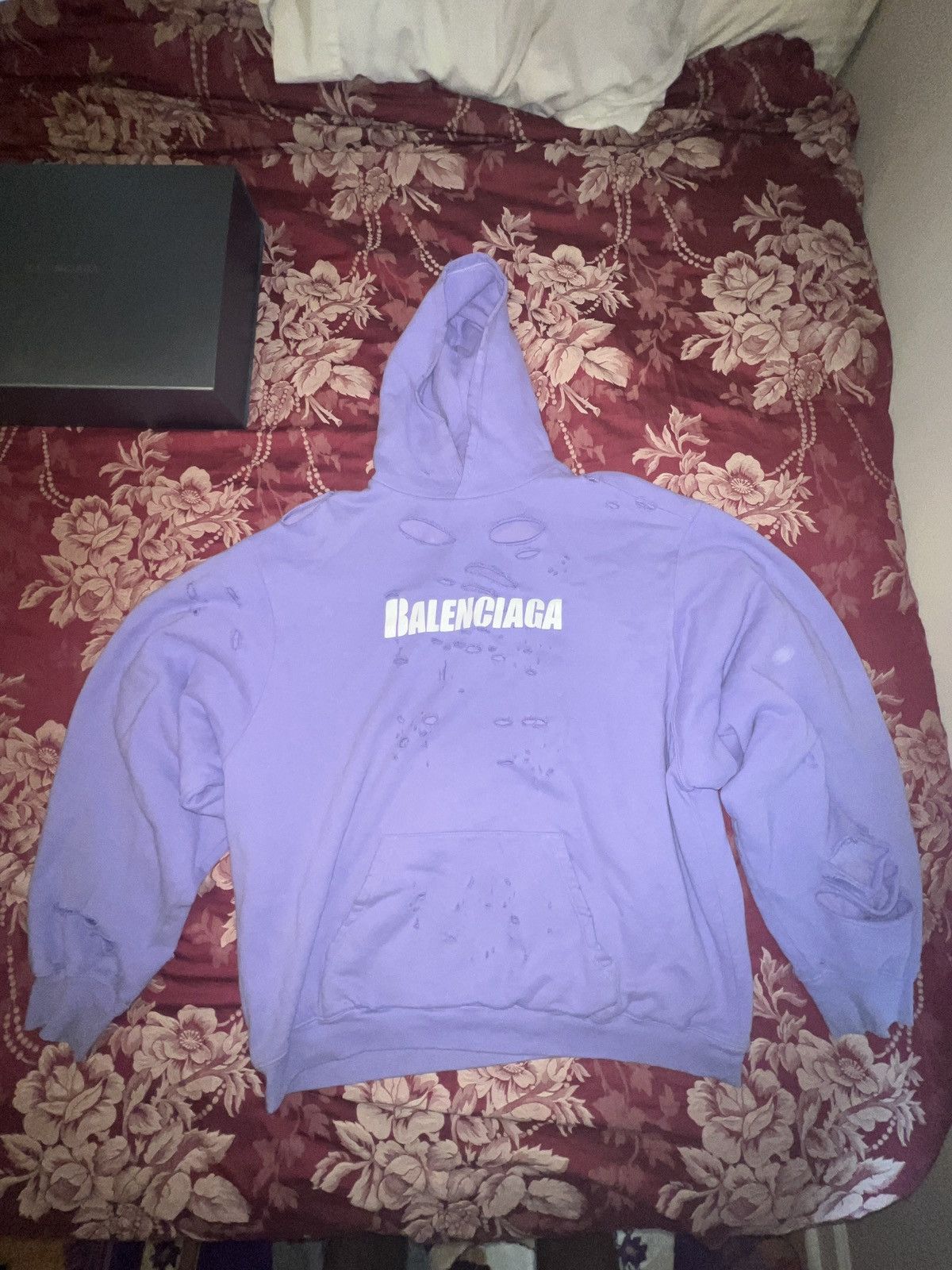 Balenciaga Balenciaga “Unfit” Destroyed hoodie Size US M / EU 48-50 / 2 - 1 Thumbnail