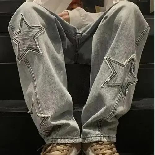 Japanese Brand Vintage Straight Streetwear Oversize Wide Leg Jeans Size US 27 - 3 Thumbnail