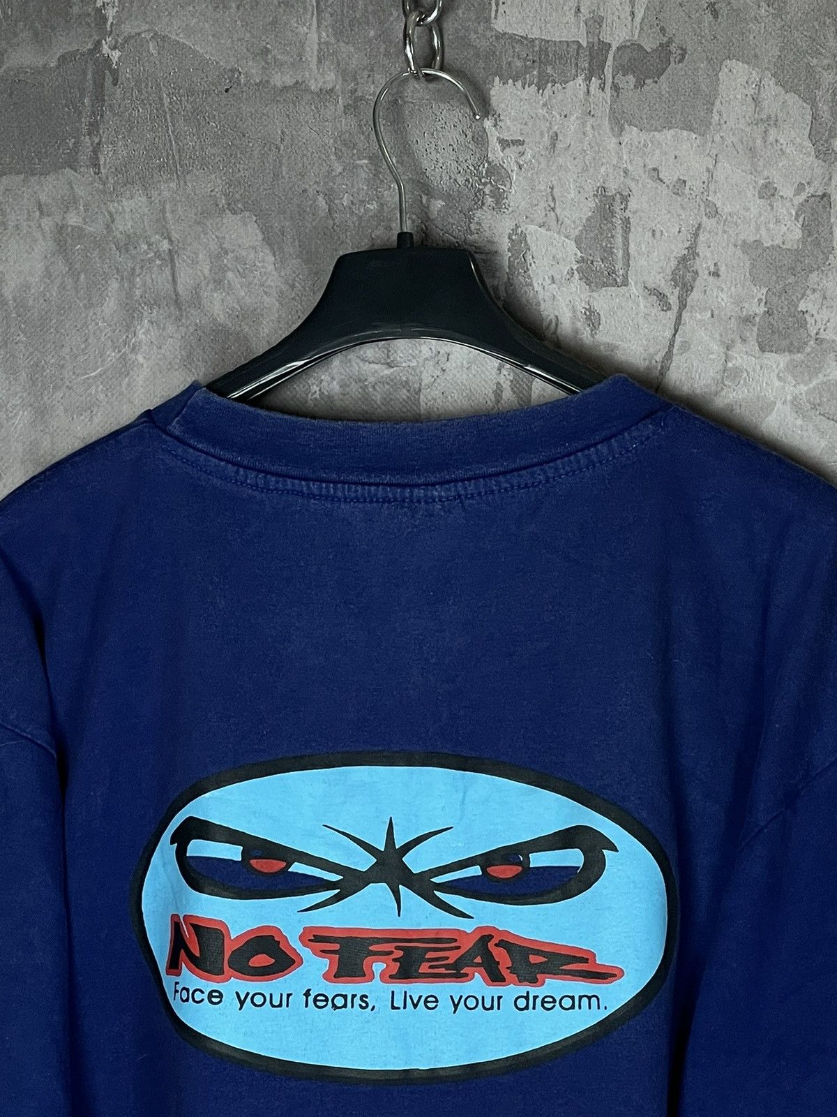 No Fear × Vintage No Fear USA vintage t-shirt rare Streetwear tee Size US M / EU 48-50 / 2 - 11 Thumbnail