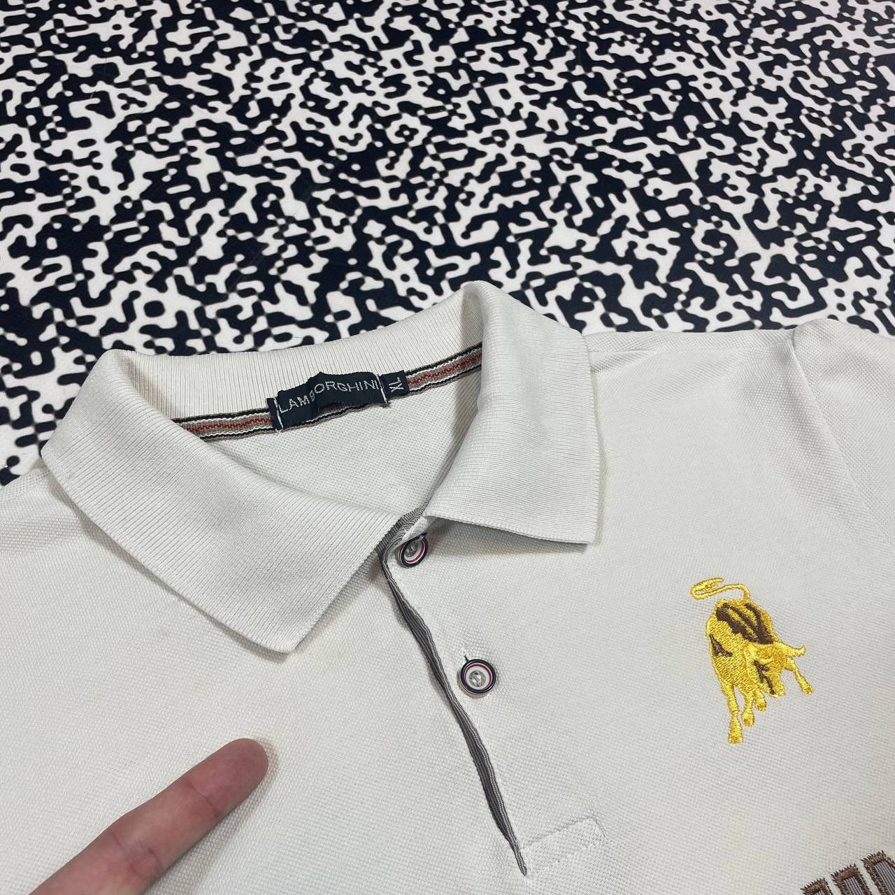 Lamborghini Vintage Y2K Lamborghini Racing Retro Polo T-shirt 90s Style Size US L / EU 52-54 / 3 - 10 Thumbnail