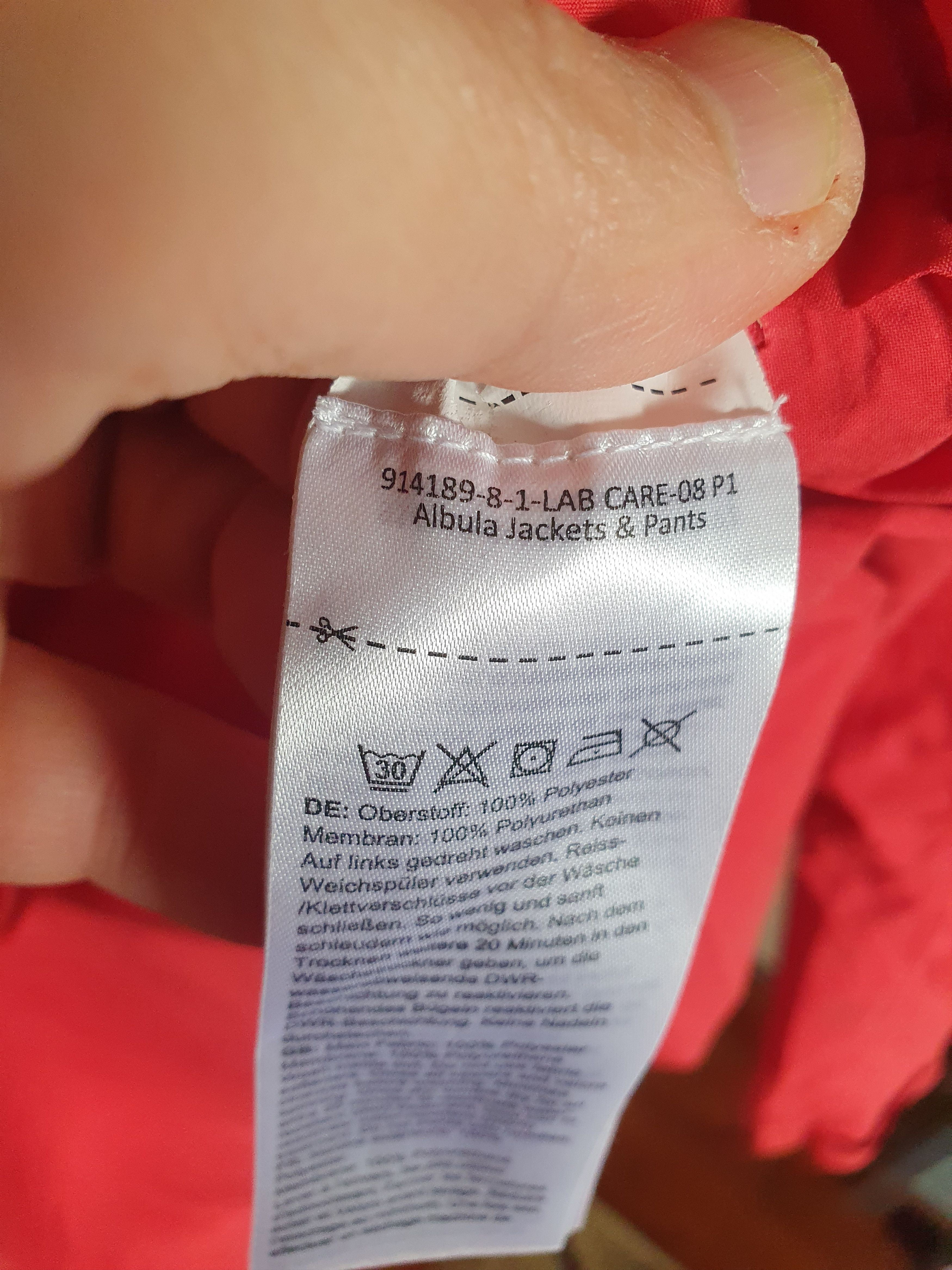 Mammut Mammut Albula Jacket Shell Rain Hiking sz L Size US L / EU 52-54 / 3 - 4 Thumbnail