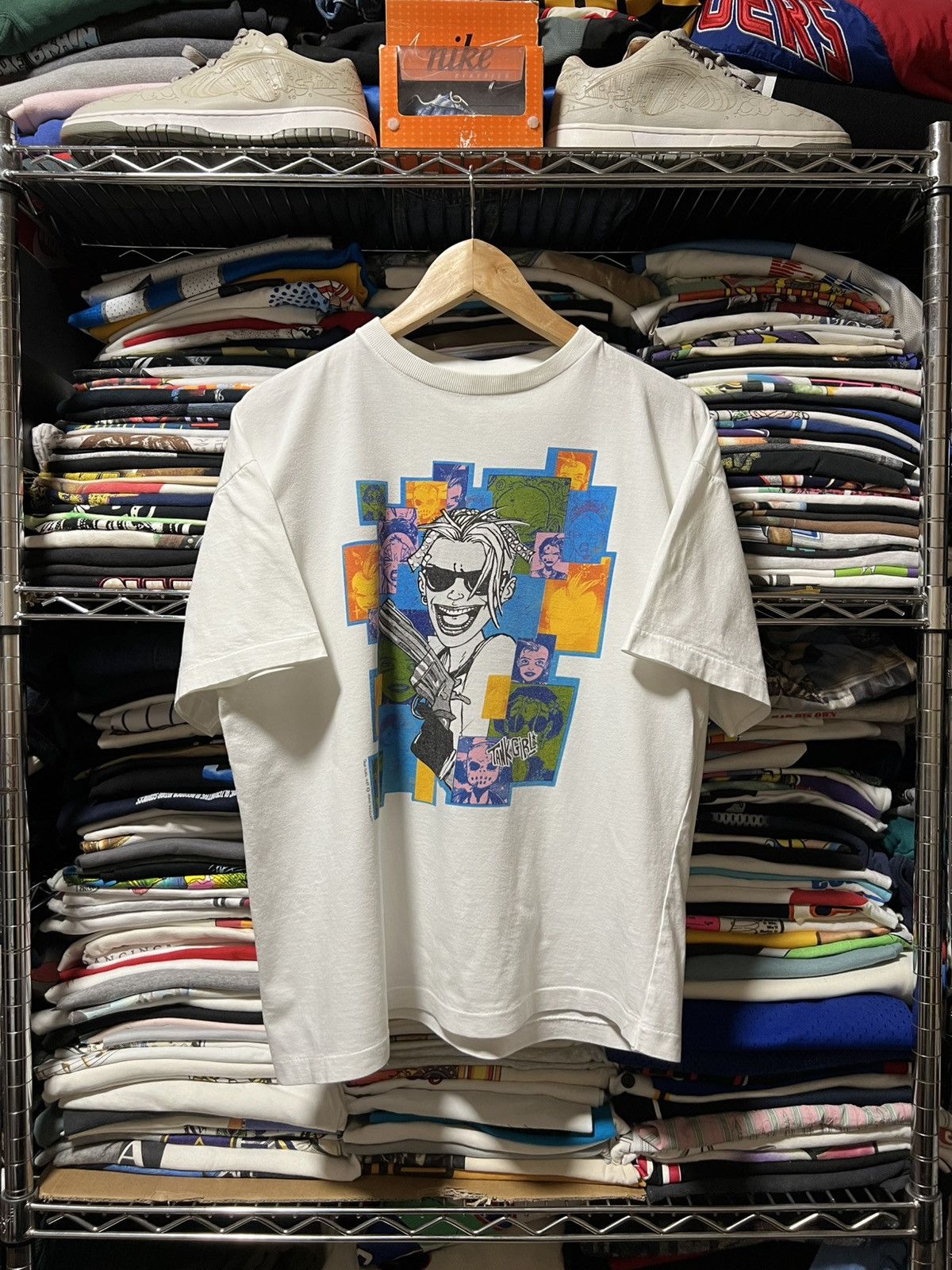 Anime Vintage Tank Girl T-shirt Size US L / EU 52-54 / 3 - 2 Thumbnail