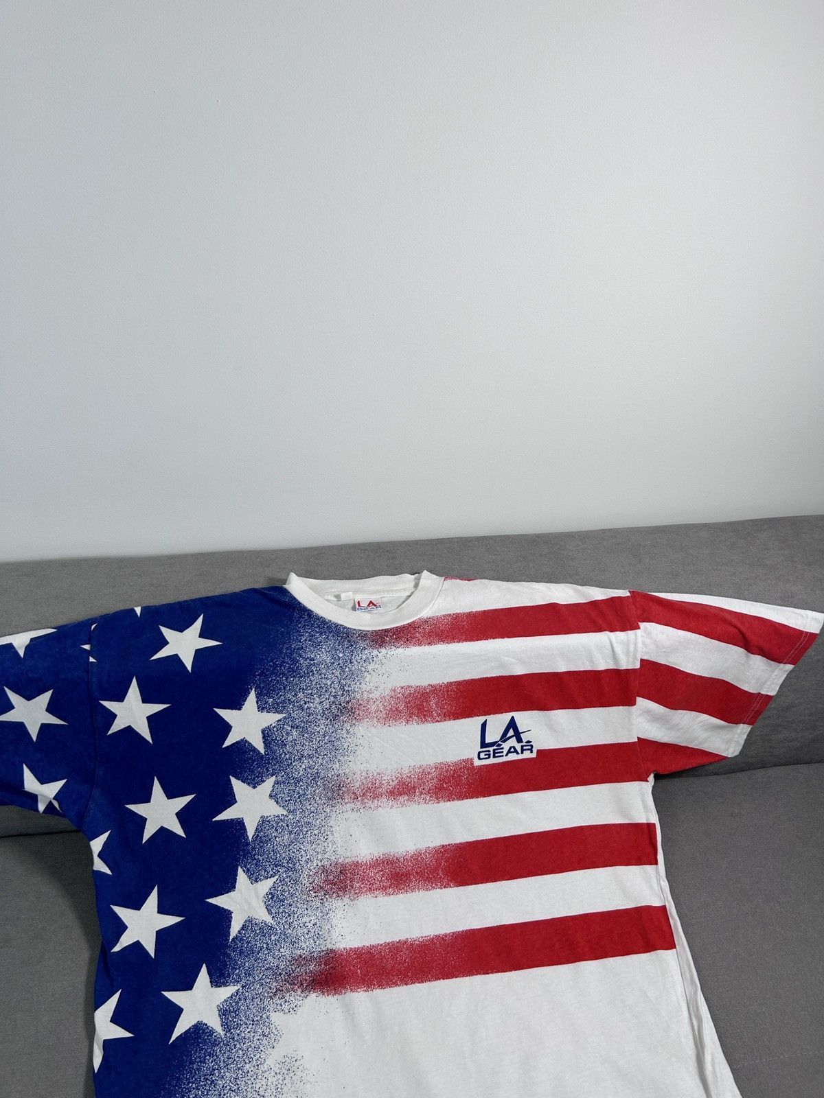 Other 🇺🇸 L.A gear vintage American flag tee 🇺🇸 Size US XL / EU 56 / 4 - 3 Thumbnail