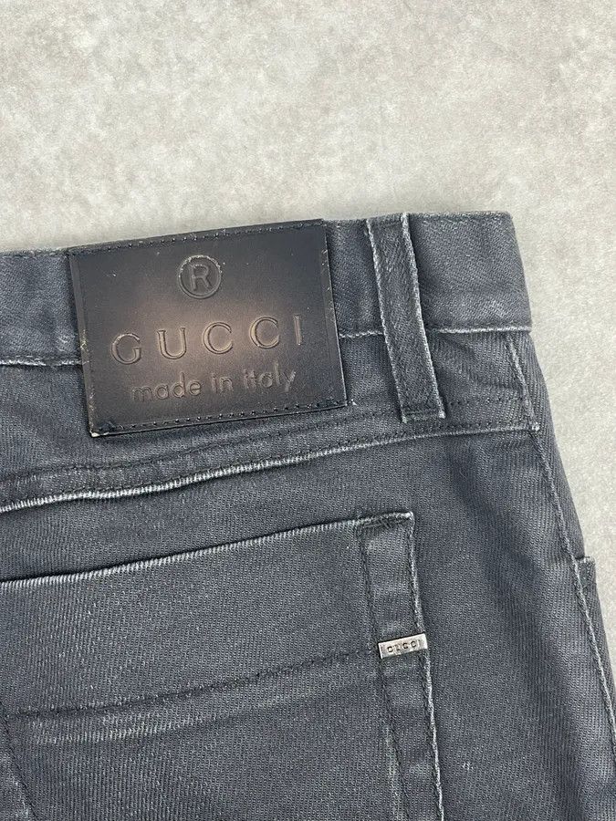 Gucci Gucci Grey Slim Denim Jeans Size US 30 / EU 46 - 9 Thumbnail