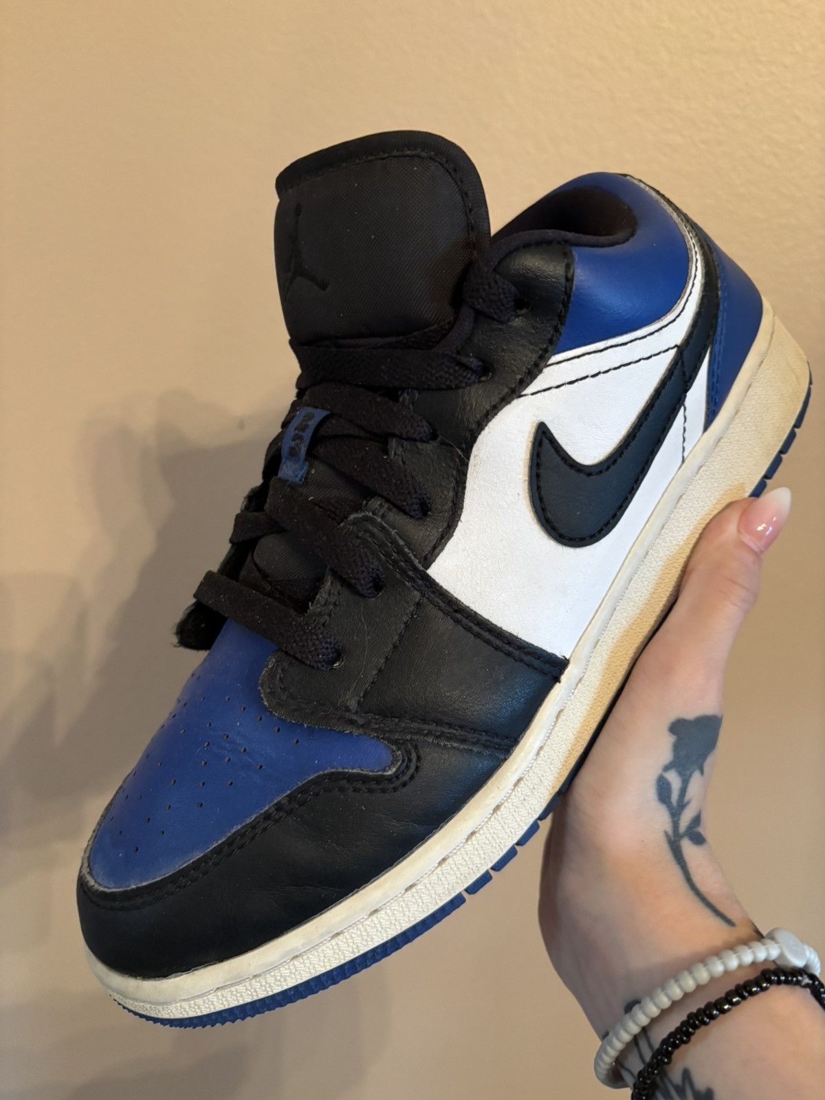Air Jordan 1 Low GS 'Royal Toe'