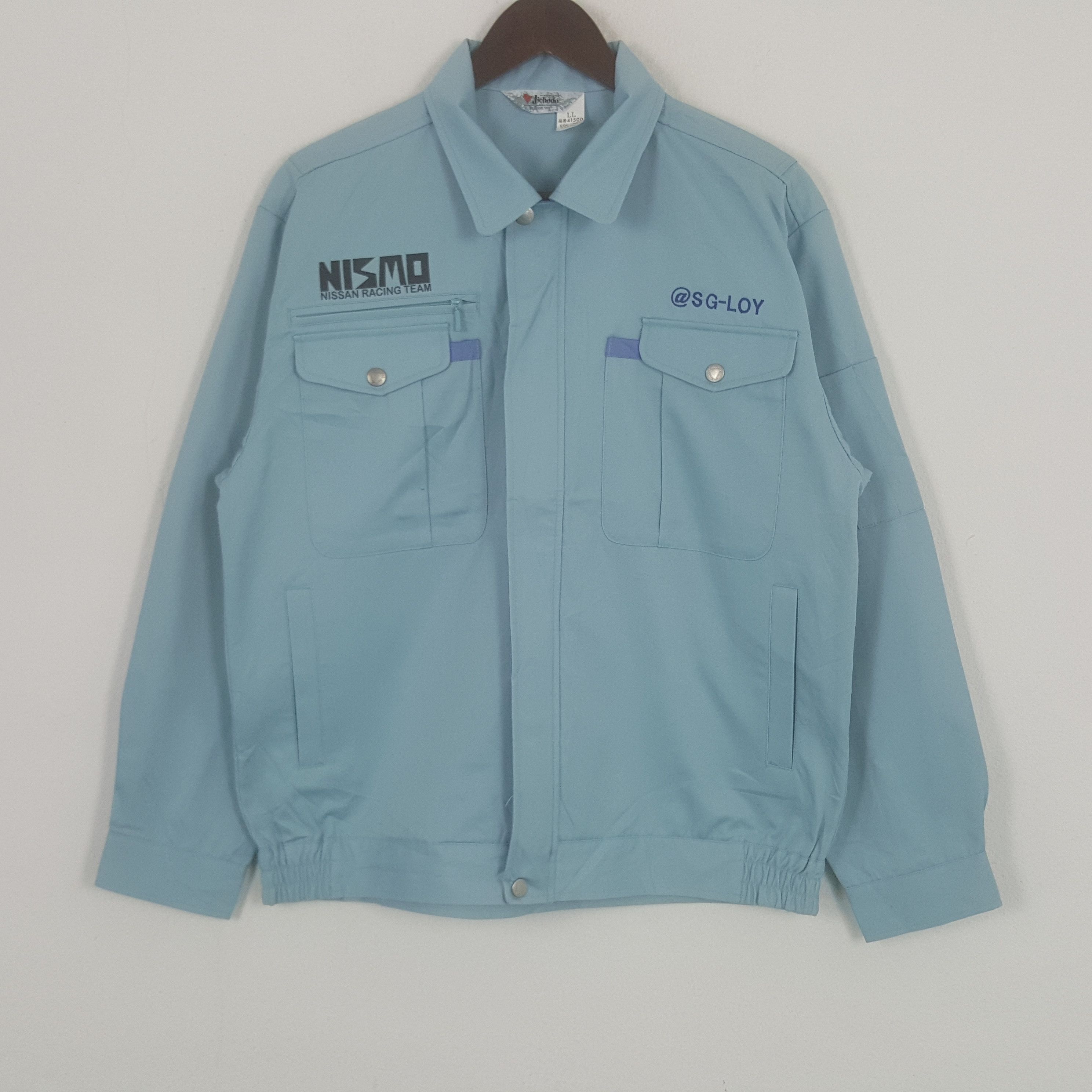 Japanese Brand × Vintage Vintage Nismo Nissan Racing Team Custom Art Sport Jacket Size US M / EU 48-50 / 2 - 3 Thumbnail