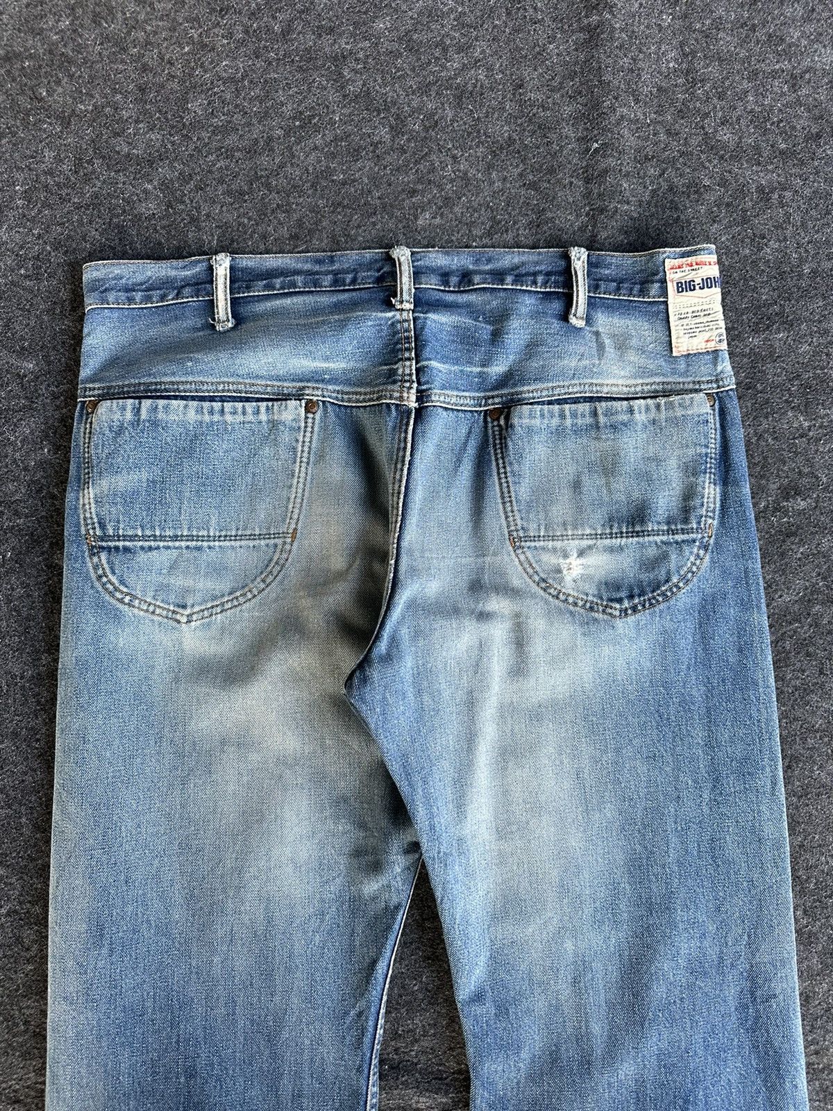 Big John Vintage Big John Loose Washed Denim D500 Size US 38 / EU 54 - 5 Thumbnail