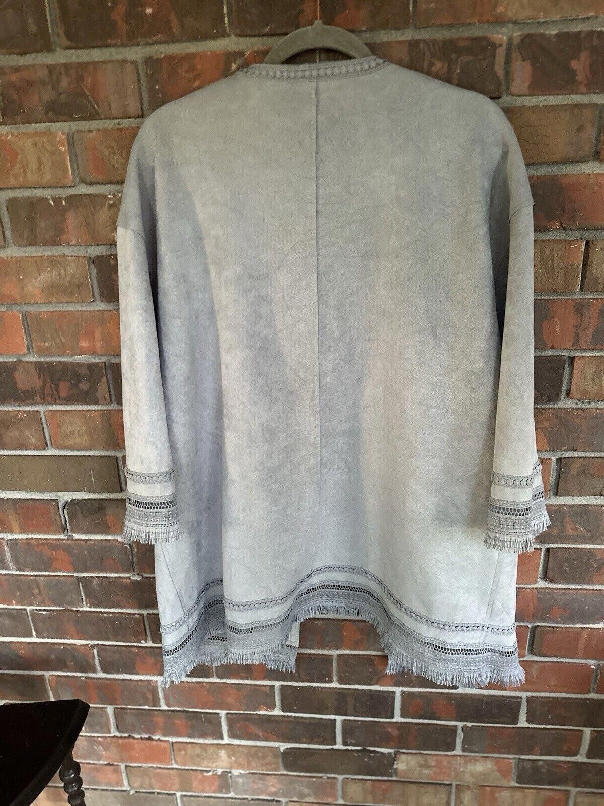 Andrew Marc Andrew Marc Jacket with Fringe. New Without Large Size L / US 10 / IT 46 - 2 Thumbnail