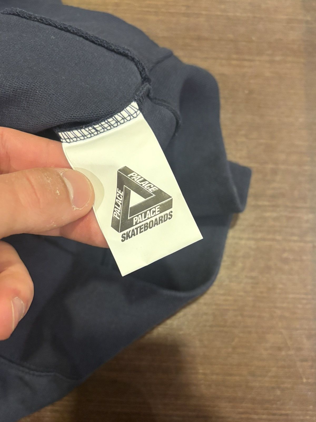 Palace Palace Shopping Experience Crew Navy Size US XL / EU 56 / 4 - 4 Thumbnail