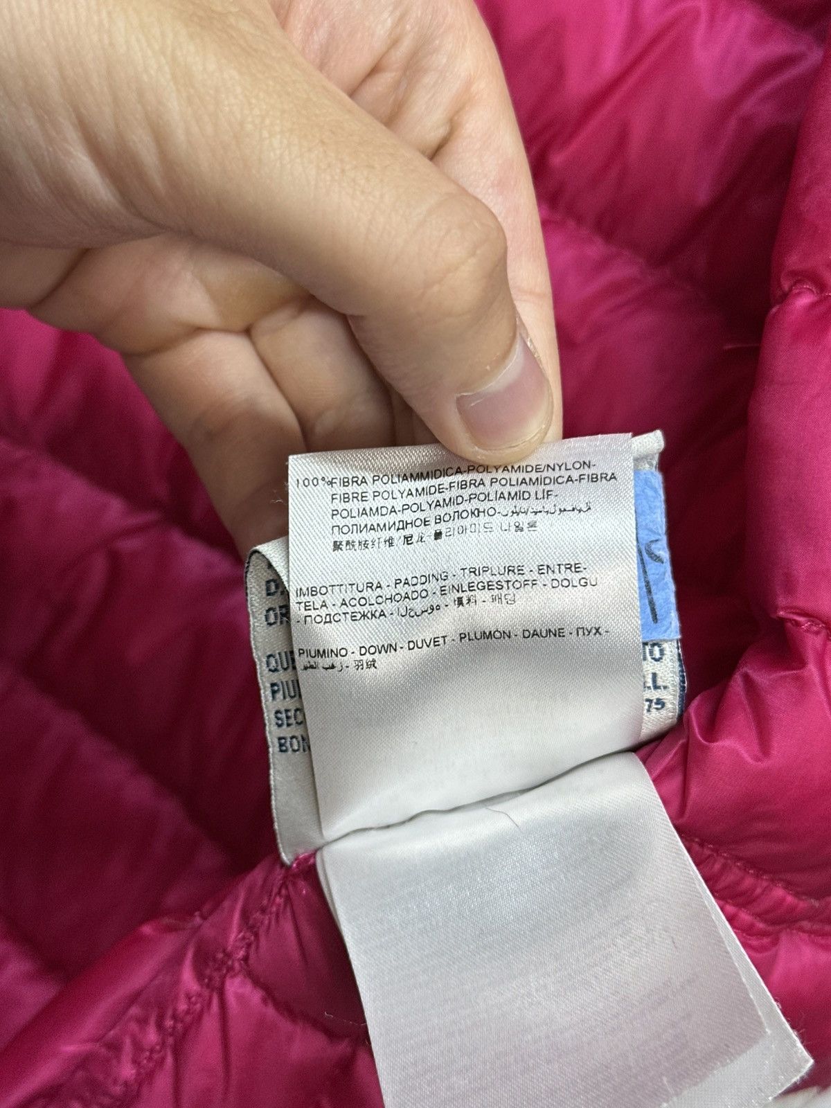 Moncler Moncler Lans Down Puffer Jacket Pink Lightweight Size M / US 6-8 / IT 42-44 - 19 Thumbnail
