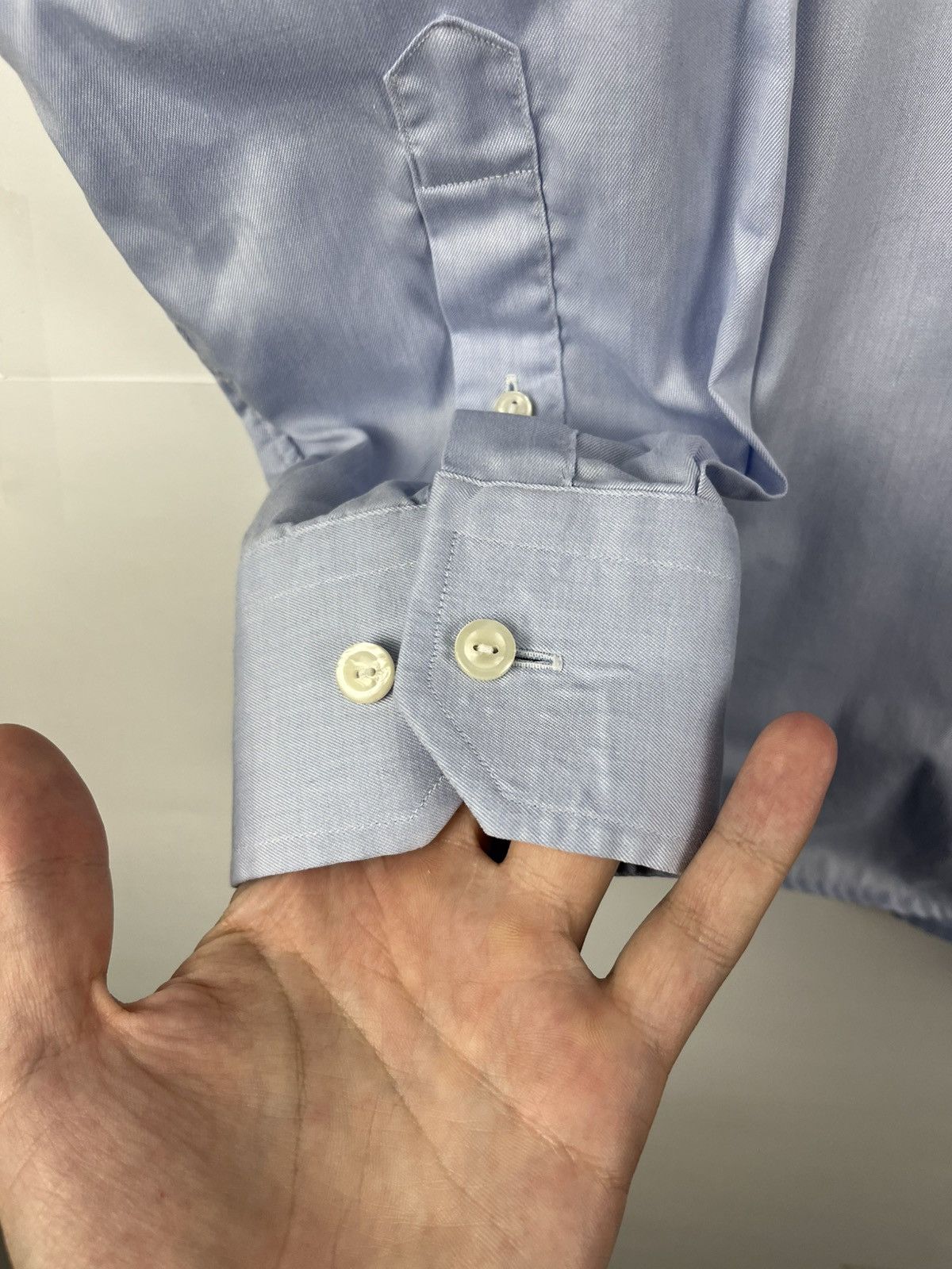 Eton Eton Luxury Cotton Classic Long Sleeve Shirt Button Up Size US L / EU 52-54 / 3 - 5 Thumbnail