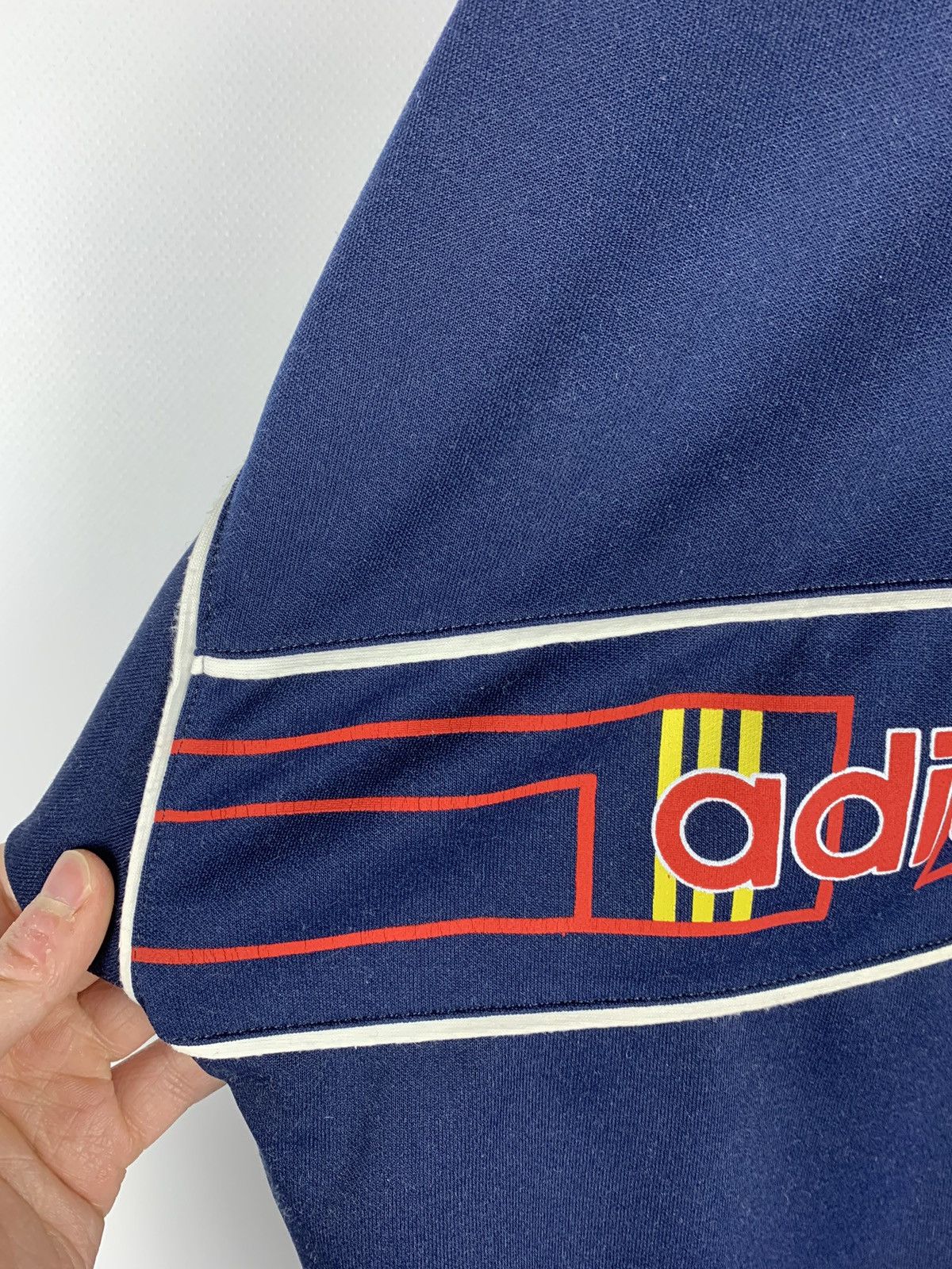 Adidas Adidas Afcat Vintage Retro Track Jacket 3-Stripes Size M Size US M / EU 48-50 / 2 - 9 Thumbnail