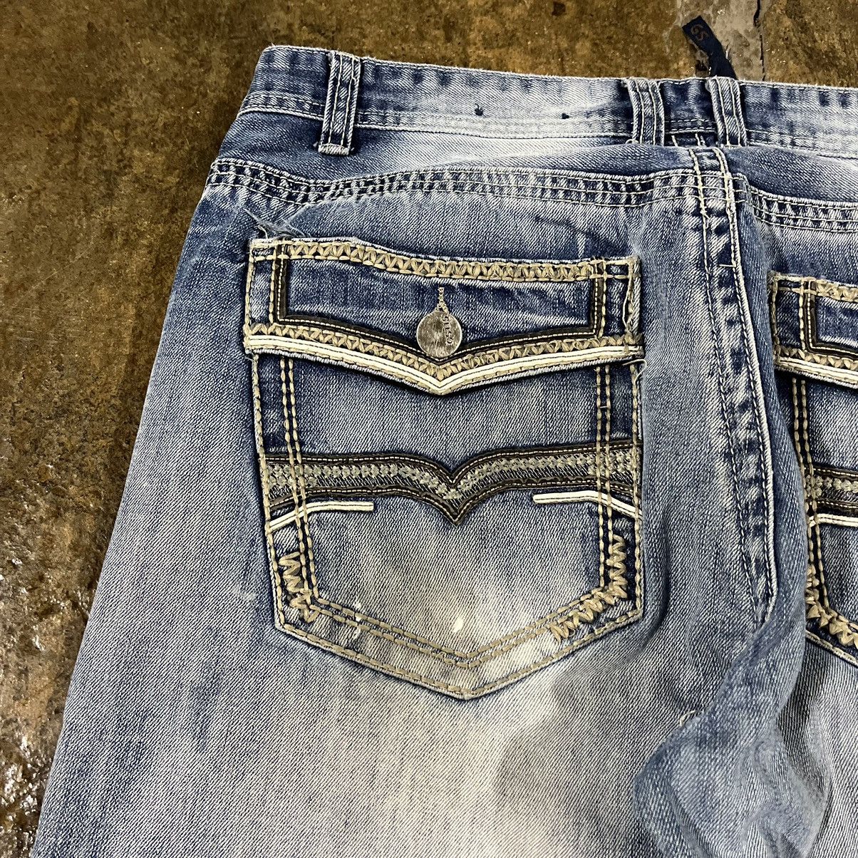 Affliction × Southpole × Vintage Crazy Vintage Y2K Affliction Style Jeans Grunge Skater Goth Size US 38 / EU 54 - 5 Thumbnail