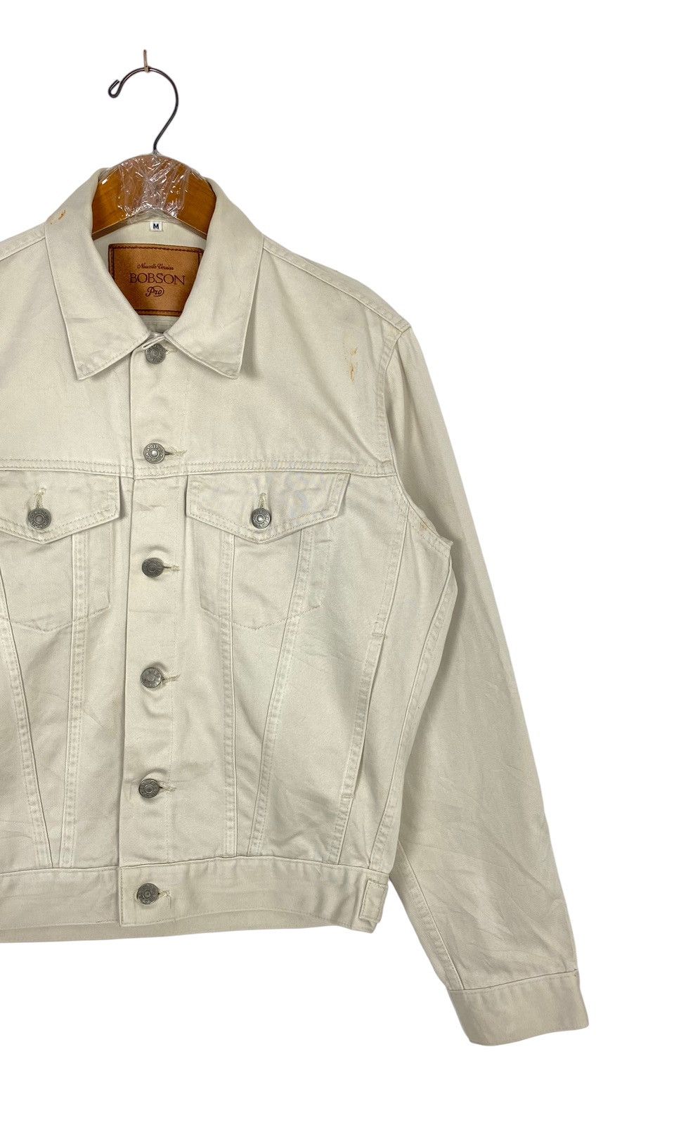 Japanese Brand Rare‼️ Bobson Trucker Jacket Made in Japan Size US S / EU 44-46 / 1 - 3 Thumbnail