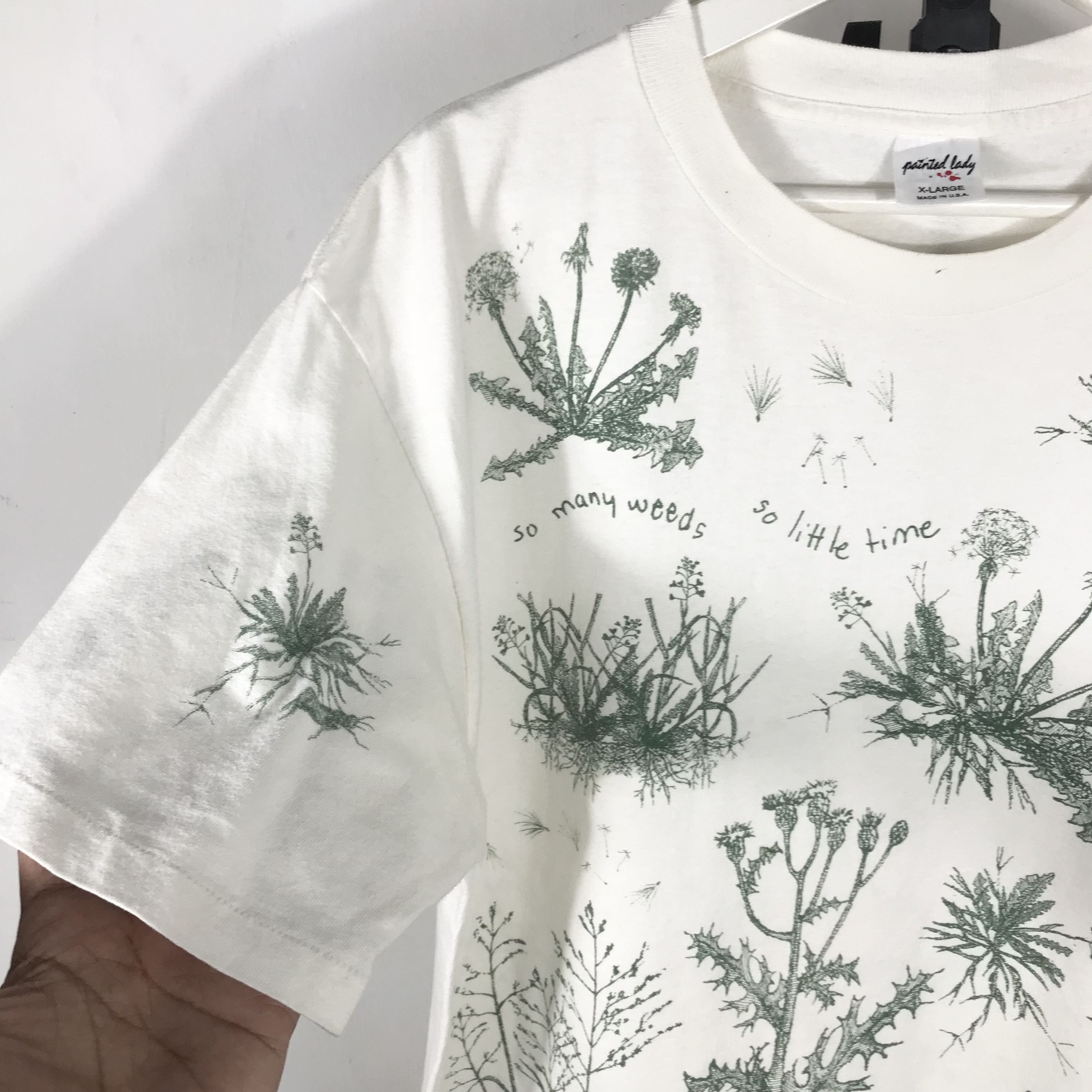 Vintage Vintage Blunt so many weed so little time ovp tee Size US XL / EU 56 / 4 - 4 Thumbnail