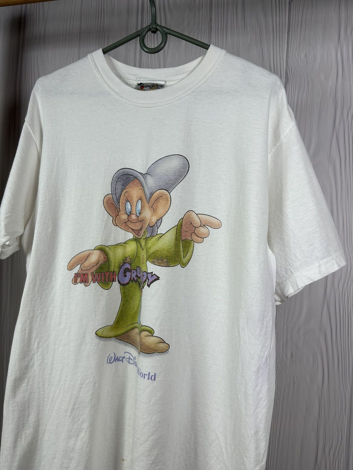 Disney Vintage Im With Grumpy Disnep World T-Shirt Size M Size US M / EU 48-50 / 2 - 3 Thumbnail
