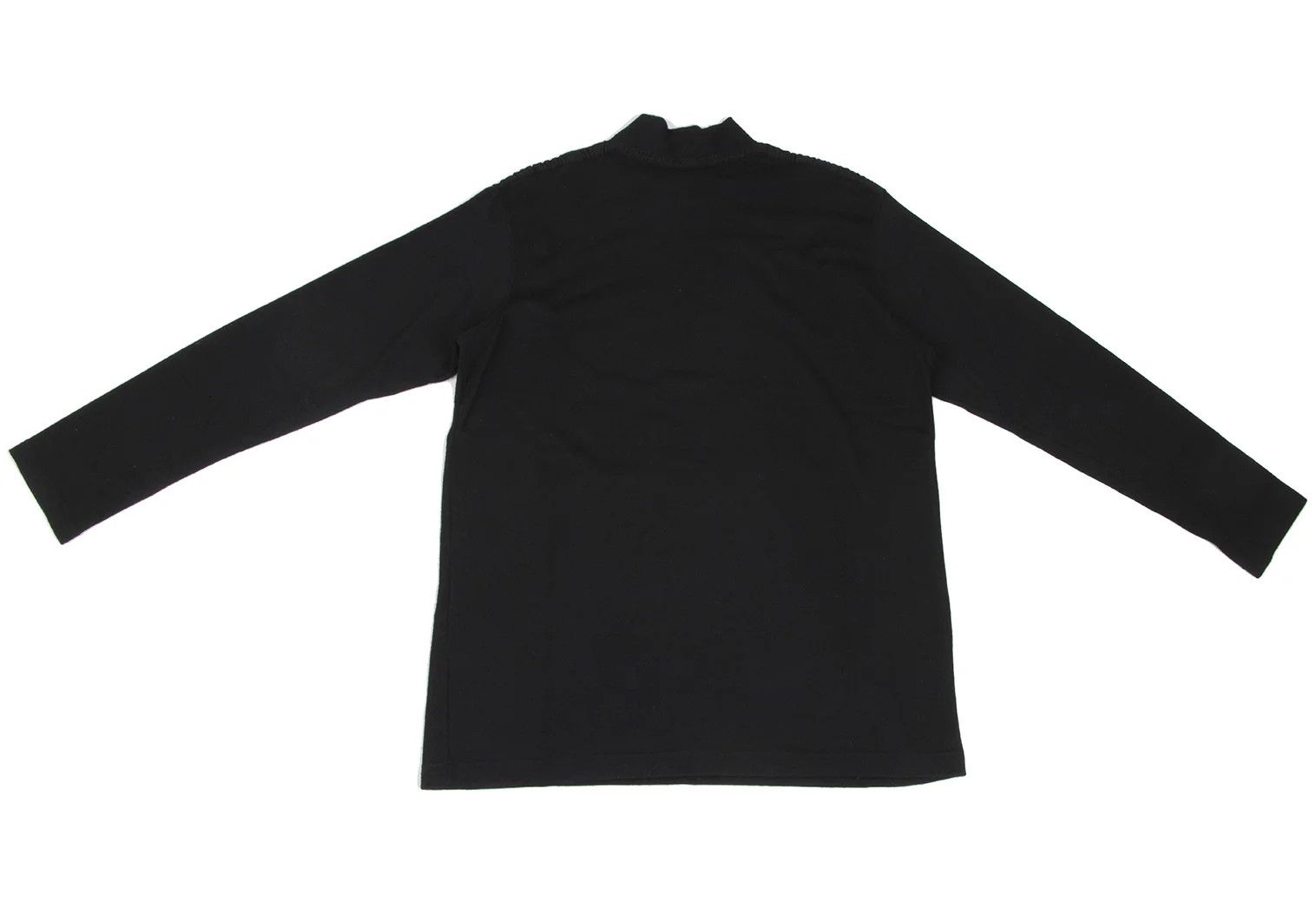Jean Paul Gaultier Wool Shoulder Tape Patch Knit Sweater in Black Size 3 Size US L / EU 52-54 / 3 - 8 Thumbnail
