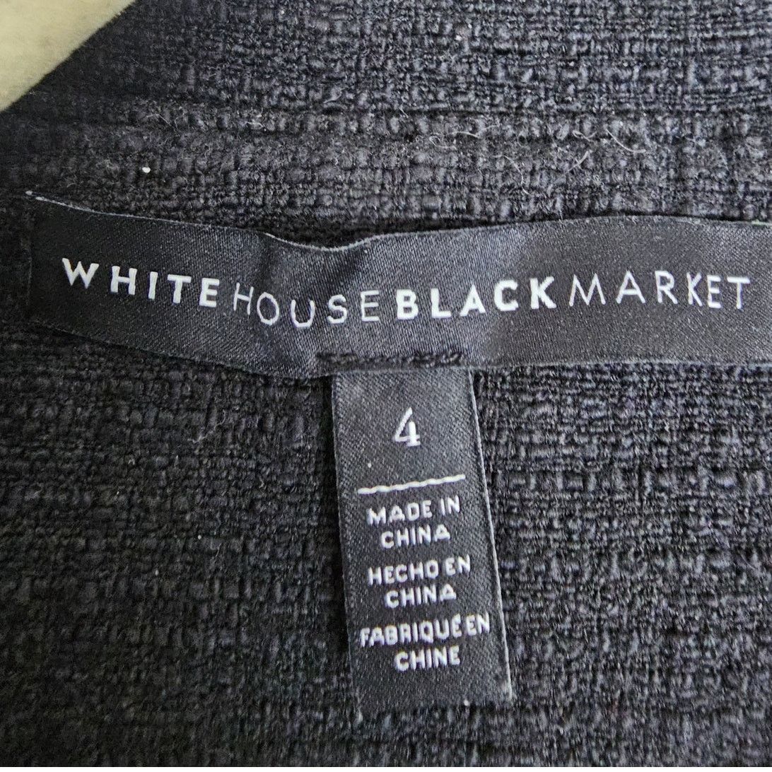 White House Black Market White House Black Market Crop Military Blazer 4 Classic Size S / US 4 / IT 40 - 6 Thumbnail