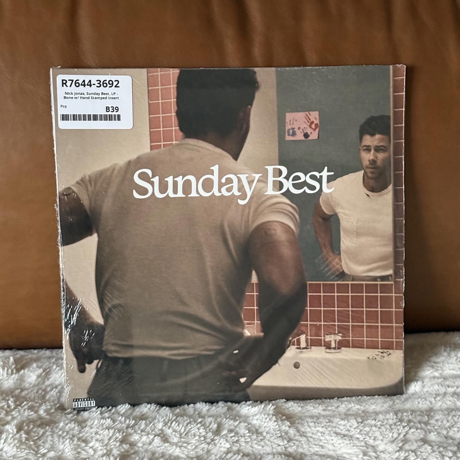 Other Nick Jonas Sunday Best Vinyl, Hand Print Insert, New Size ONE SIZE - 1 Thumbnail